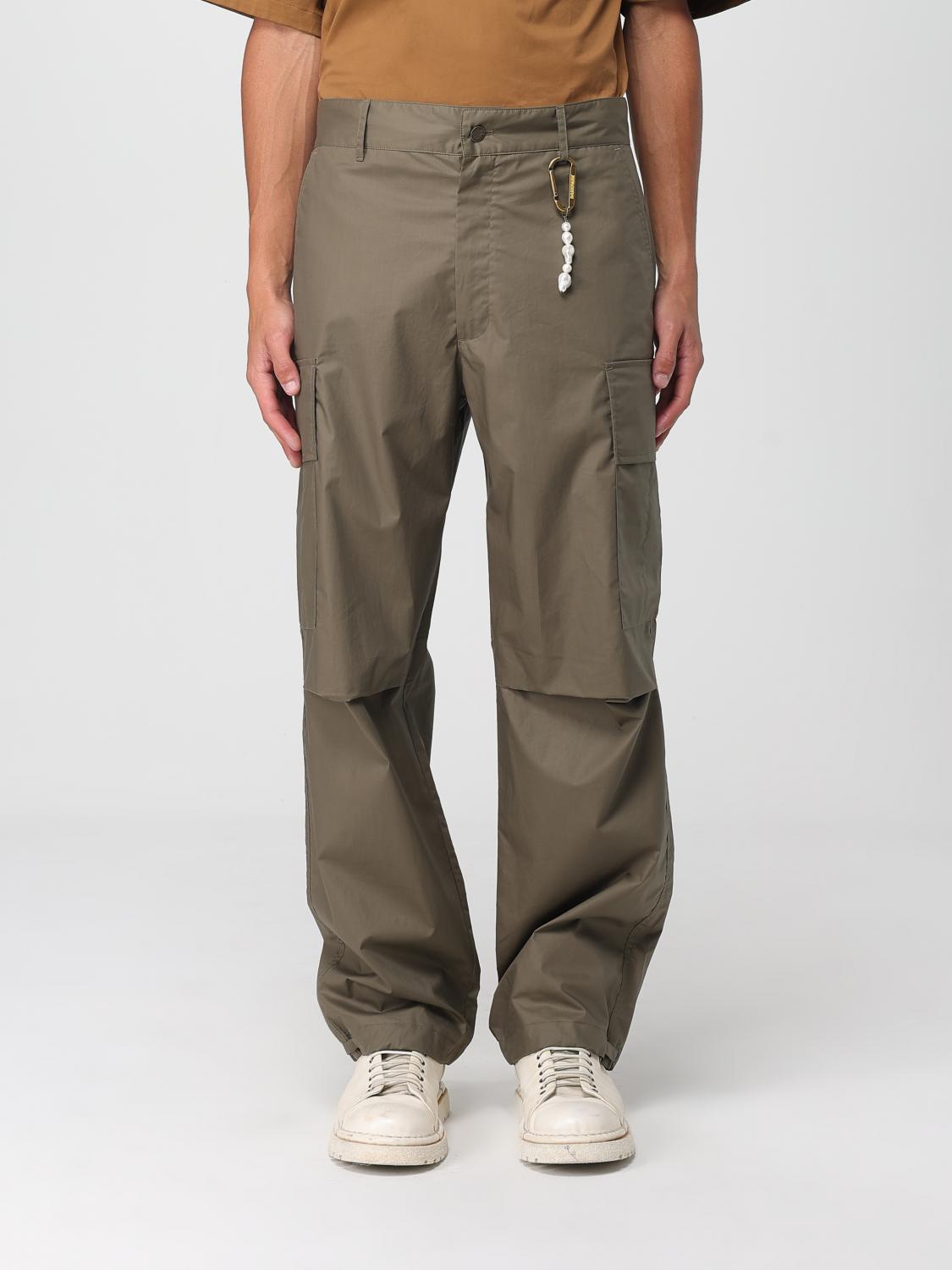 DARKPARK PANTALONI: Pantalone cargo Darkpark in cotone , Verde - Img 1