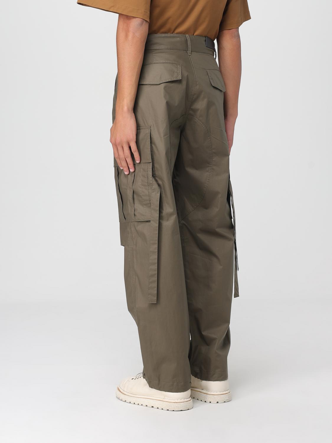 DARKPARK PANTALONI: Pantalone cargo Darkpark in cotone , Verde - Img 2