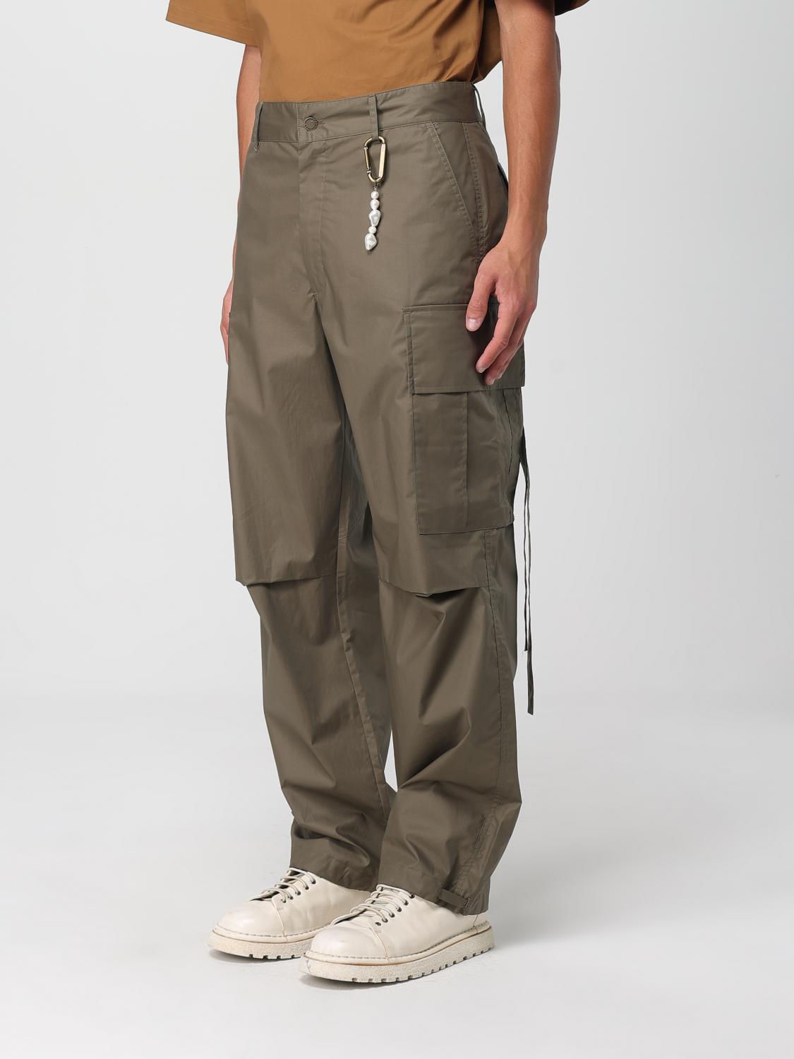 DARKPARK PANTALONI: Pantalone cargo Darkpark in cotone , Verde - Img 3