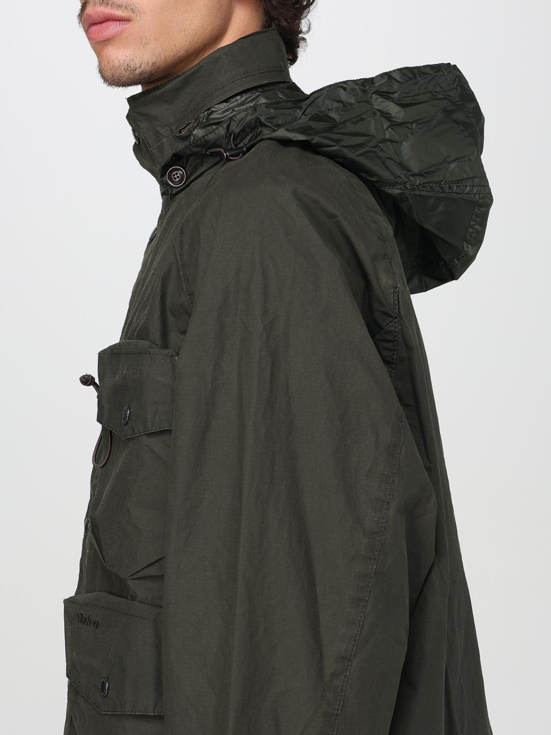 BARBOUR JACKET: Waxed Cotton Jacket Barbour, Green - Img 4