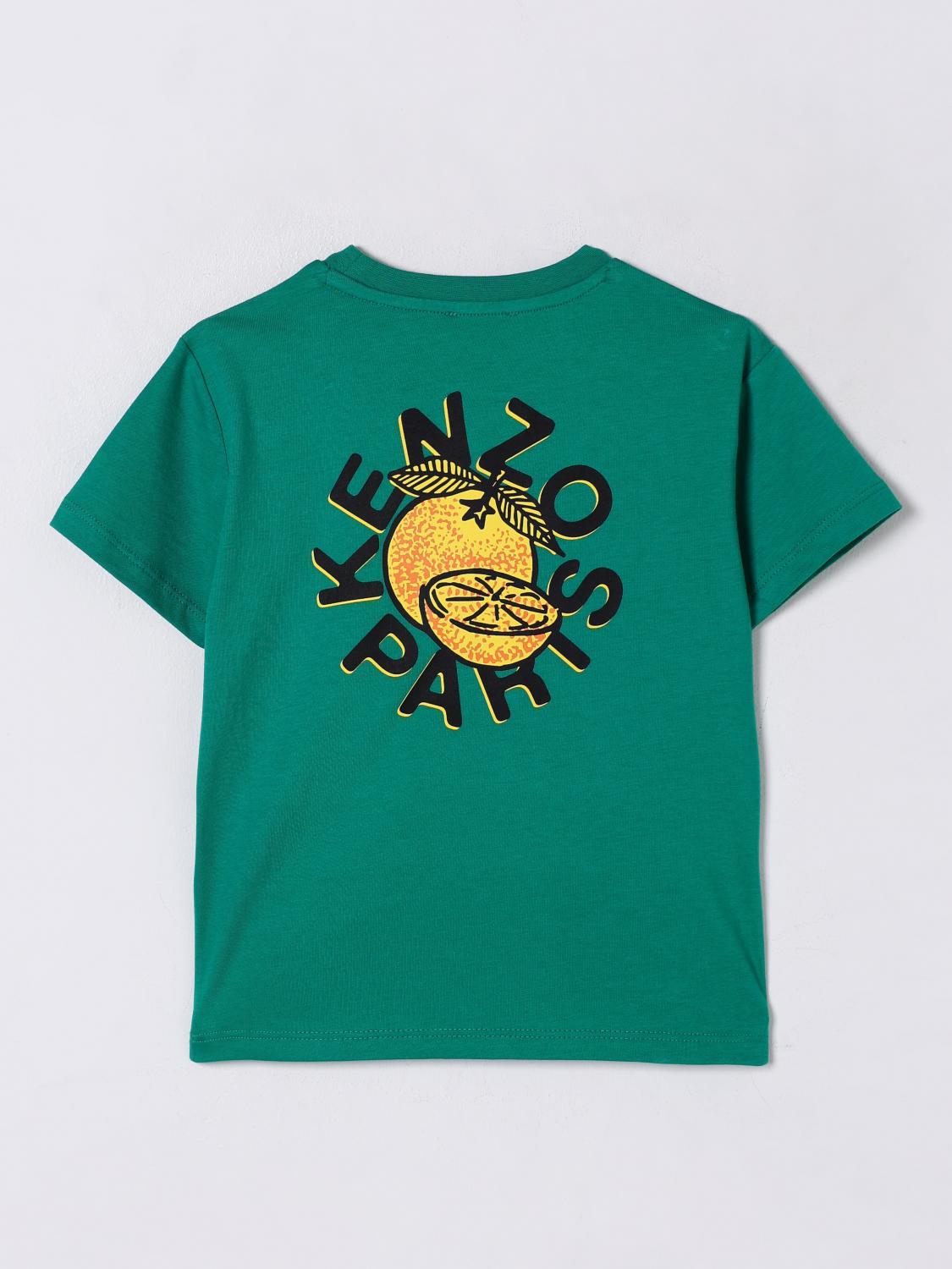 KENZO KIDS: T-shirt kids - Green | Kenzo Kids t-shirt K61145