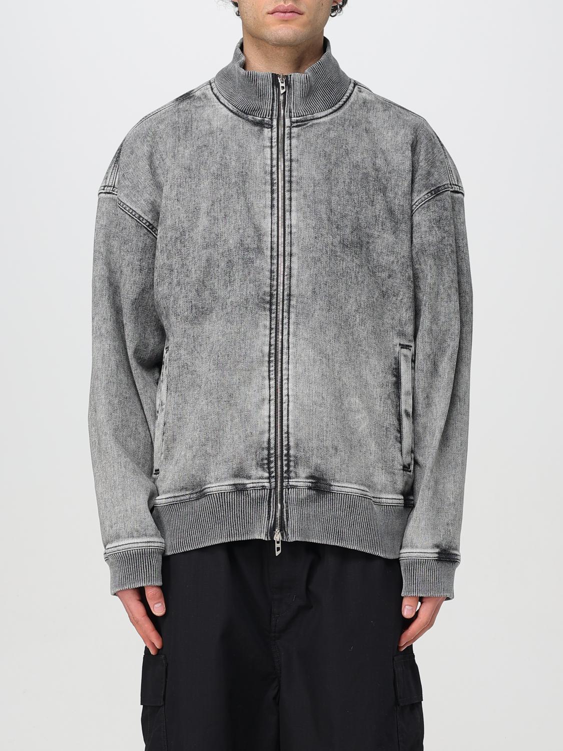 DIESEL JACKET: Jacket men Diesel, Grey - Img 1