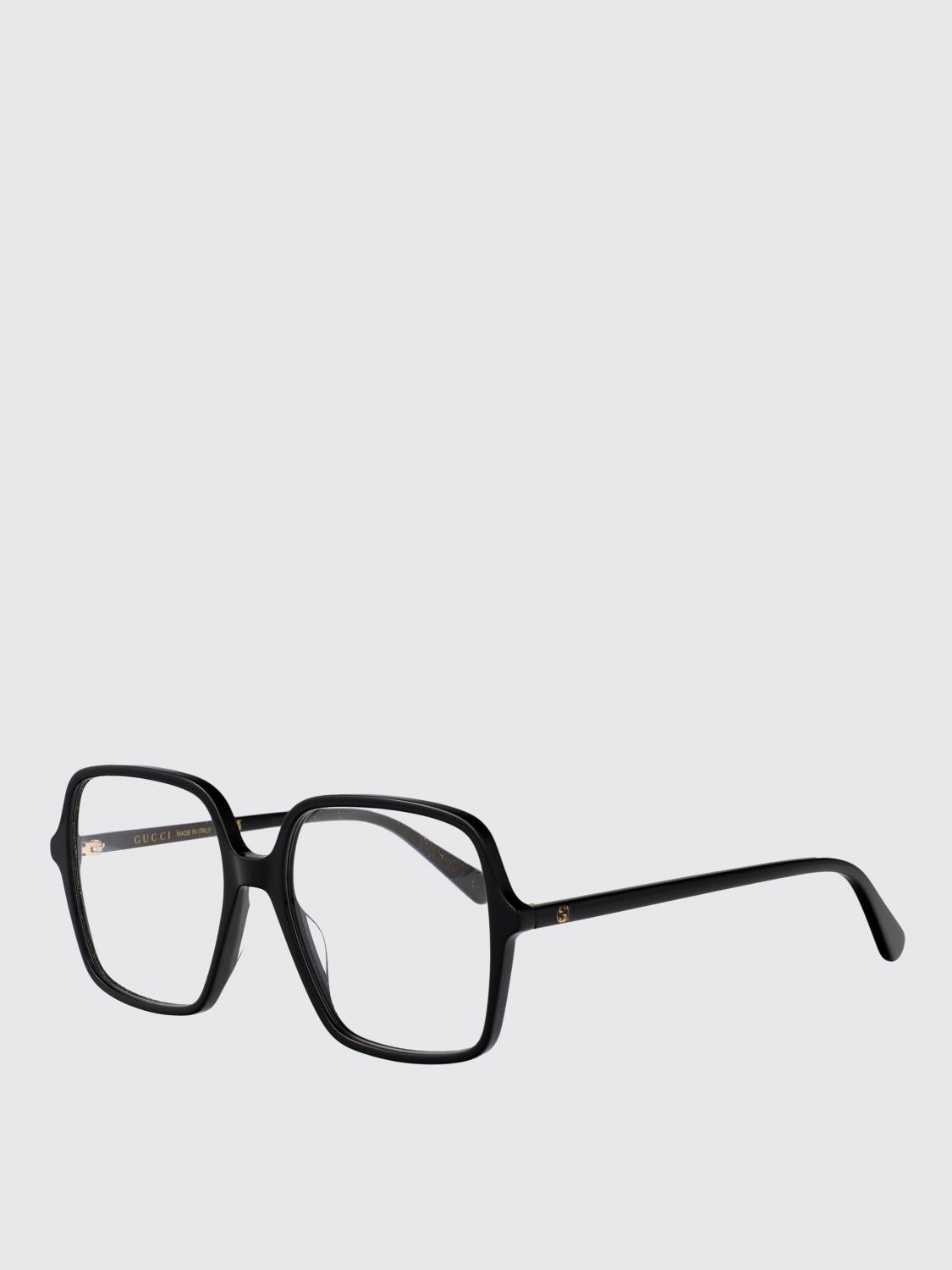 GUCCI OPTICAL FRAMES: Acetate Eyeglasses Gucci, Black - Img 1