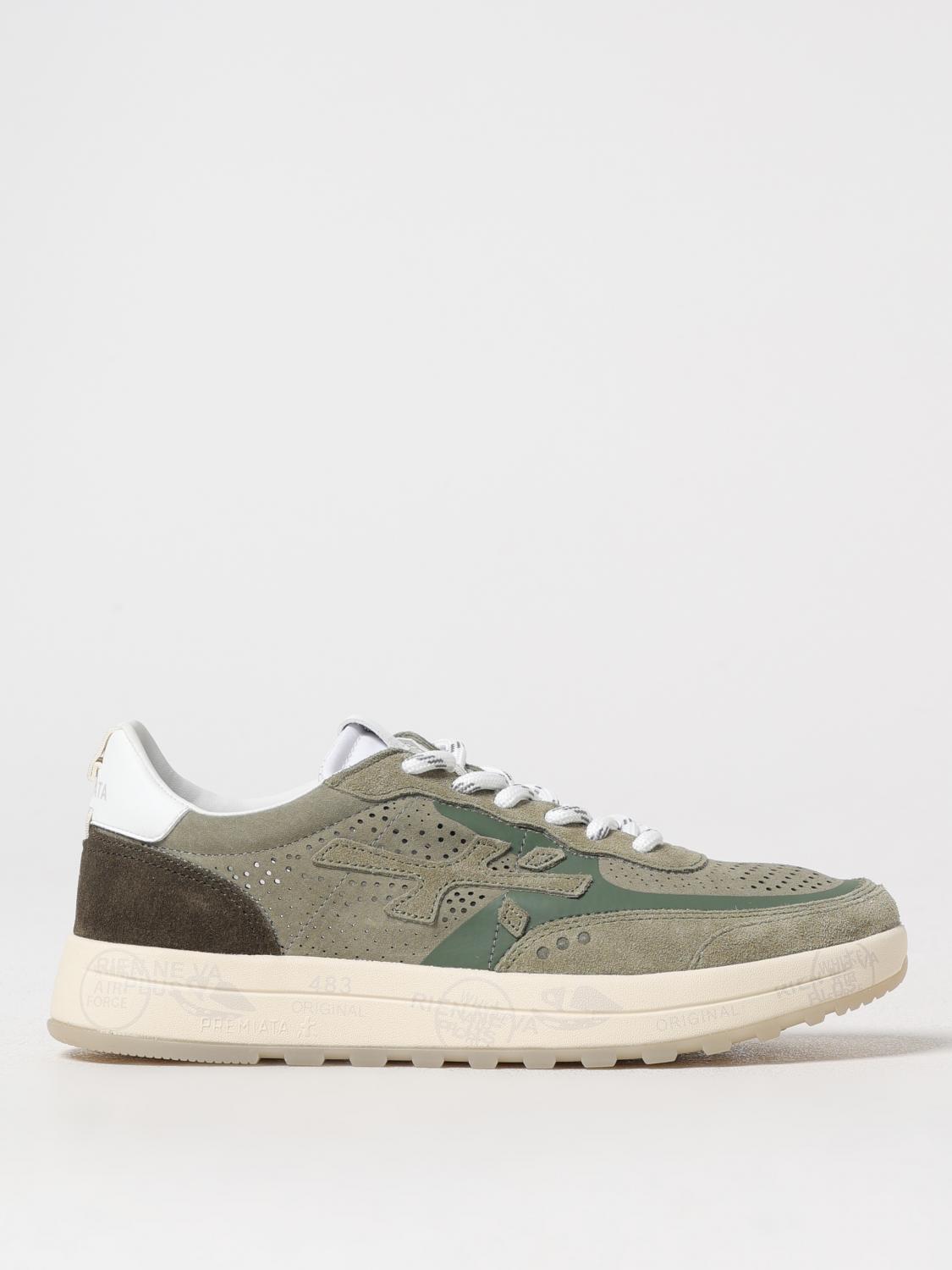 PREMIATA BASKETS: Baskets homme Premiata, Vert - Img 1