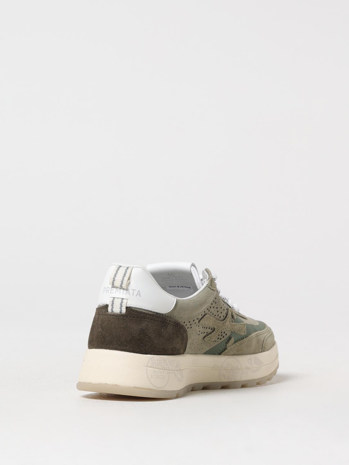 PREMIATA BASKETS: Baskets homme Premiata, Vert - Img 3