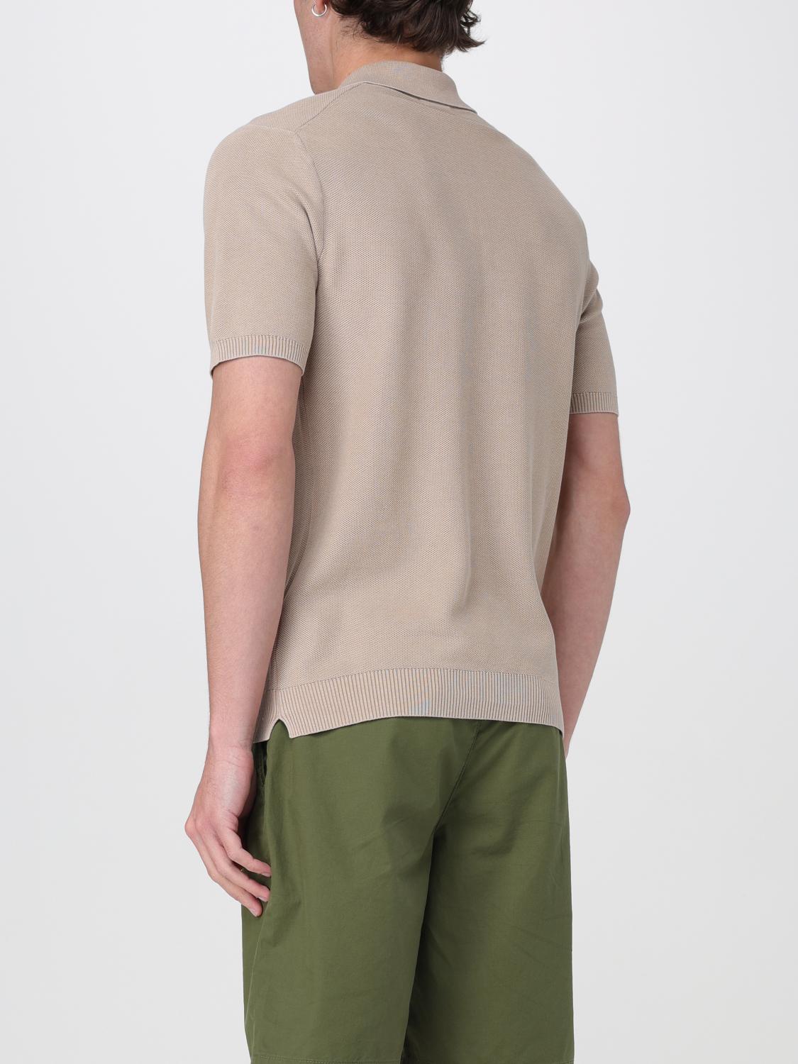 SUN68 POLO: Polo in cotone SUN68, Beige - Img 2