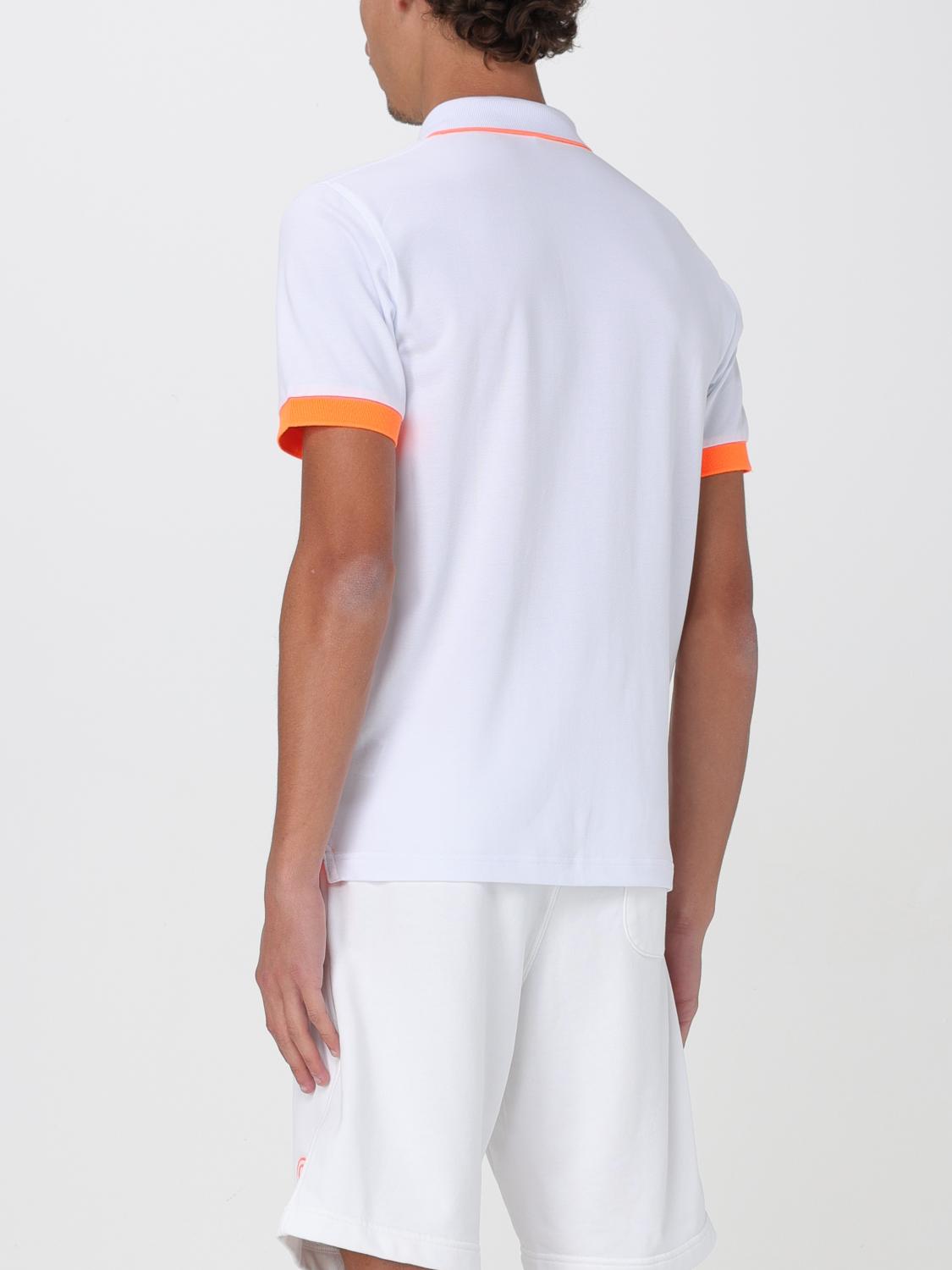 SUN68 POLO SHIRT: Polo shirt men SUN68, White - Img 2