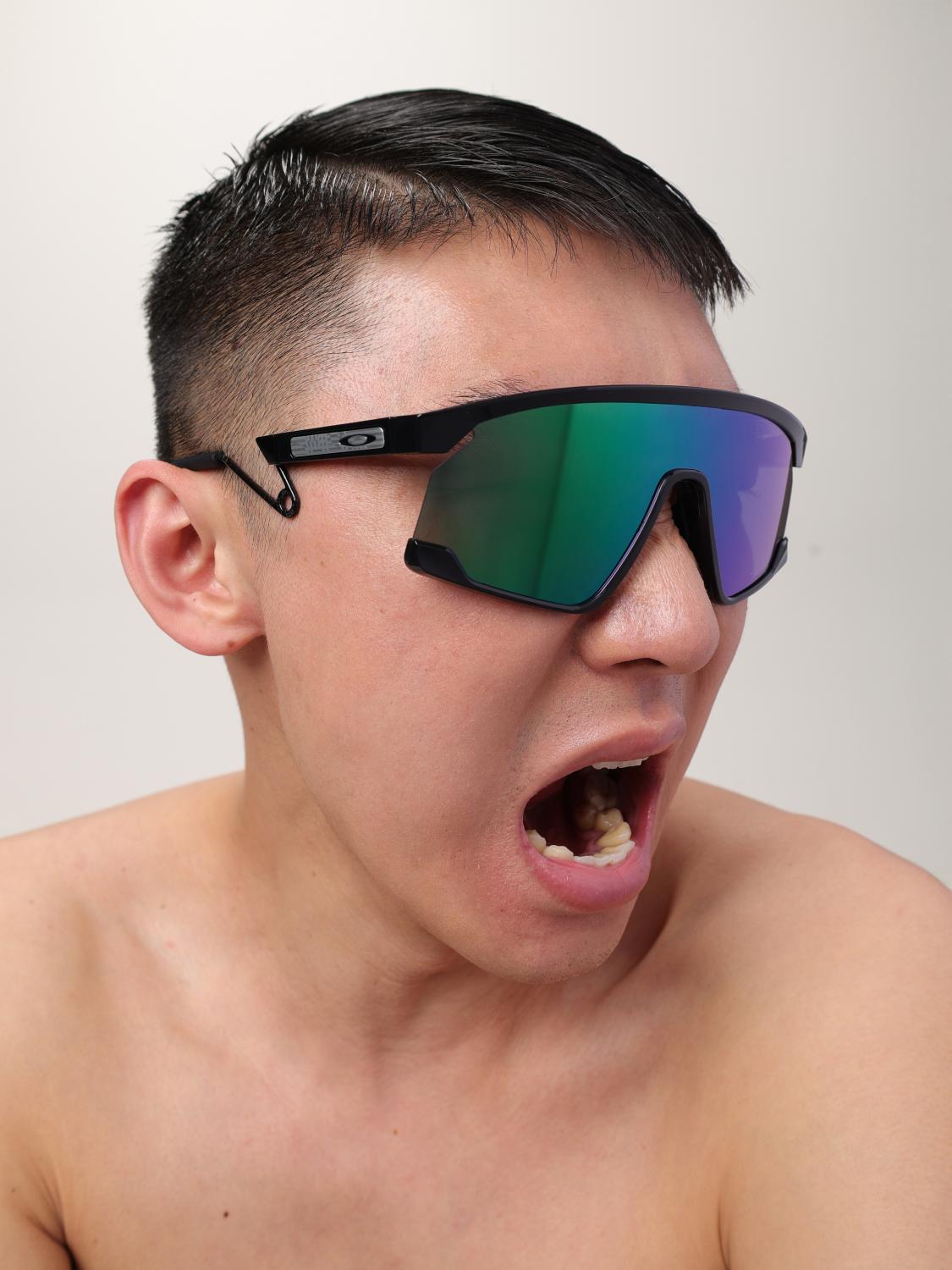 OAKLEY SUNGLASSES: BXTR Metal Sunglasses Oakley, Black - Img 2