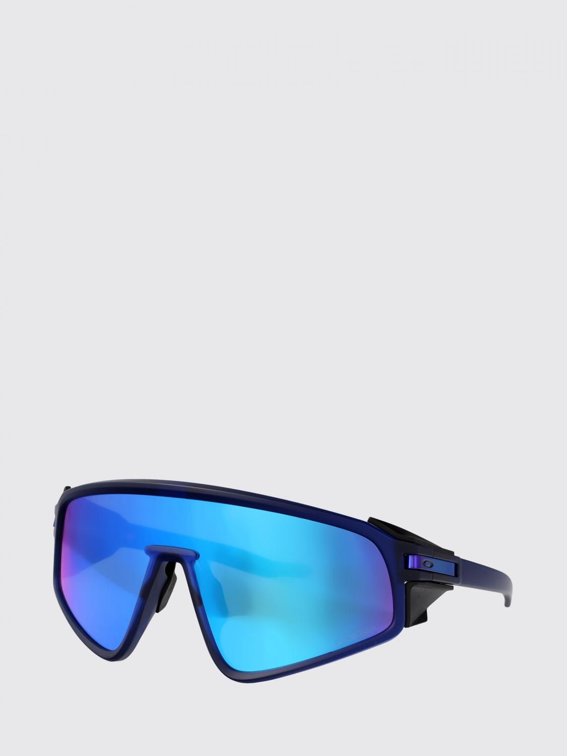 OAKLEY GAFAS DE SOL: Gafas de sol de máscara Oakley de acetato, Azul Oscuro - Img 1