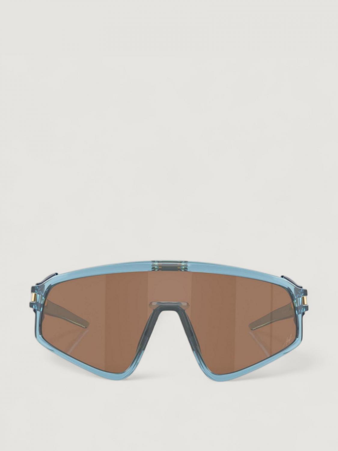 OAKLEY OCCHIALI DA SOLE: Occhiali da sole in acetato a mascherina Oakley, Celeste - Img 2