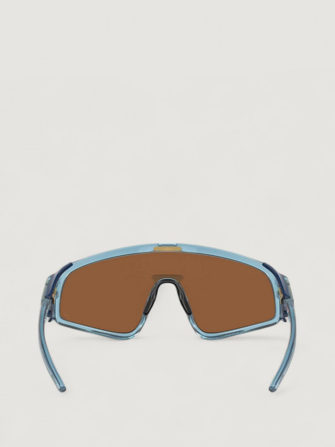 OAKLEY OCCHIALI DA SOLE: Occhiali da sole in acetato a mascherina Oakley, Celeste - Img 3