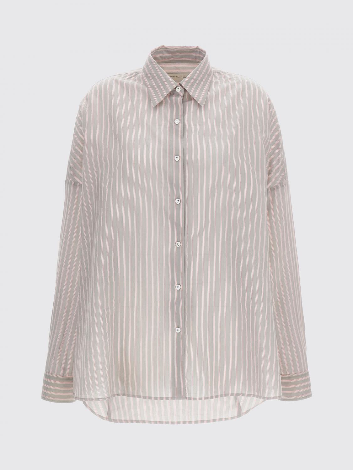 DRIES VAN NOTEN CAMISA: Camisa mujer Dries Van Noten, Gris - Img 1