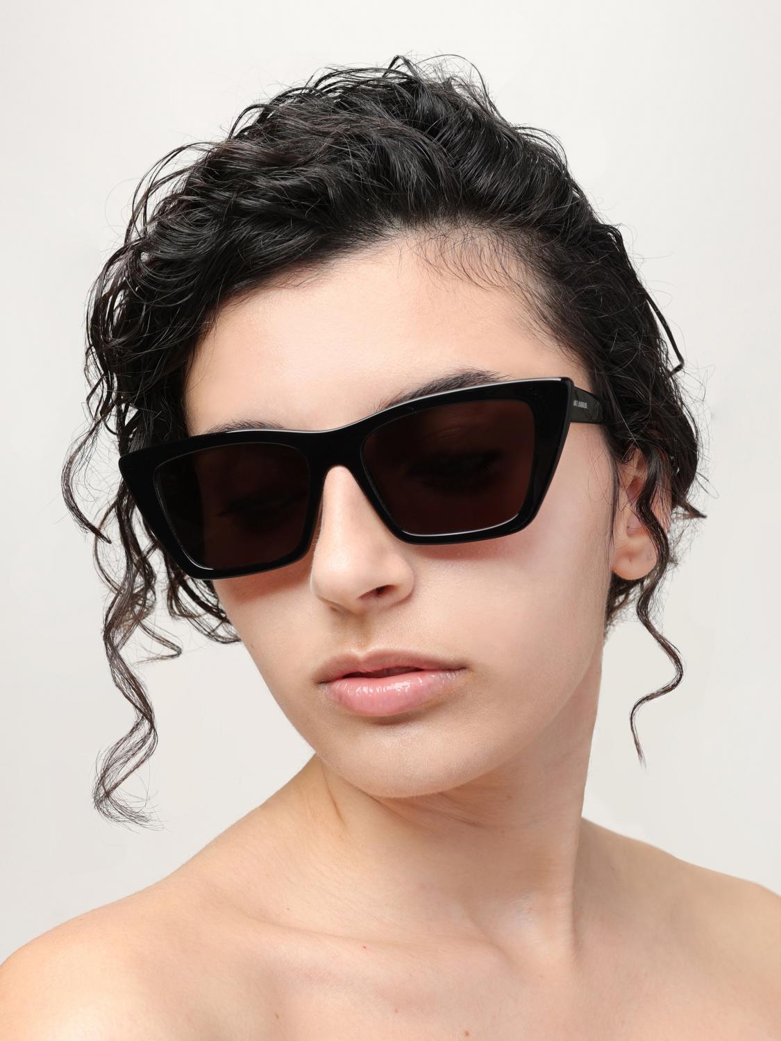 SAINT LAURENT GAFAS DE SOL: Gafas de sol mujer Saint Laurent, Negro - Img 2