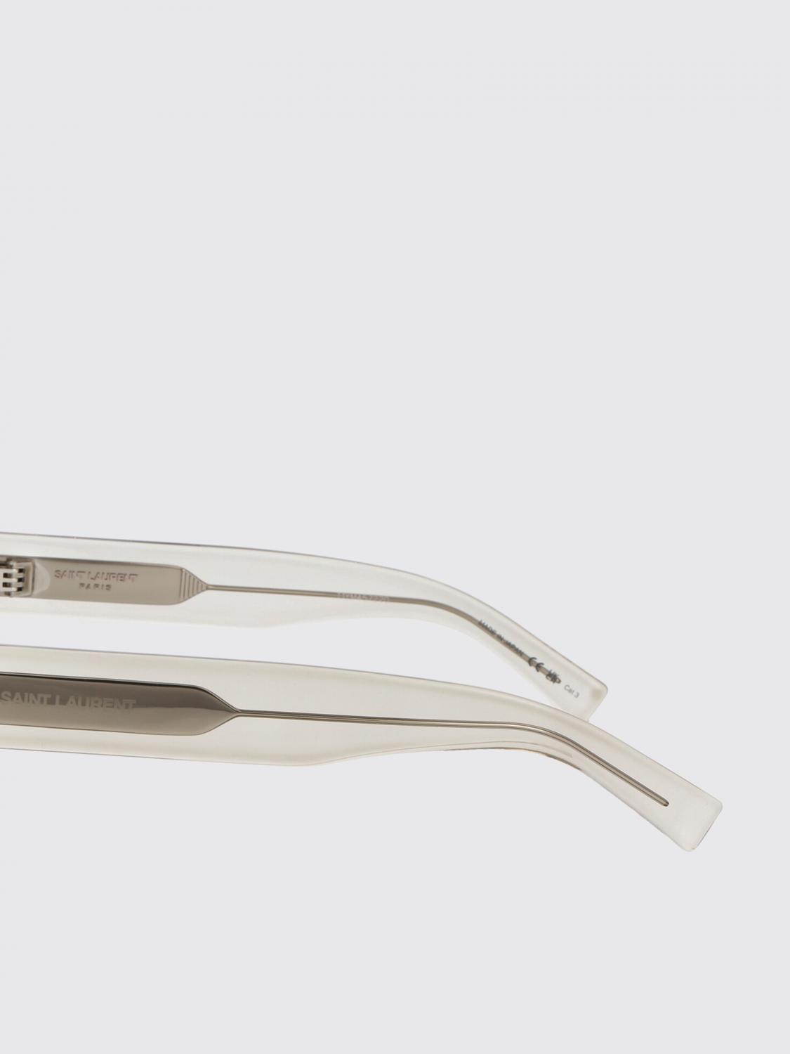 SAINT LAURENT SUNGLASSES: Sunglasses woman Saint Laurent, Beige - Img 4