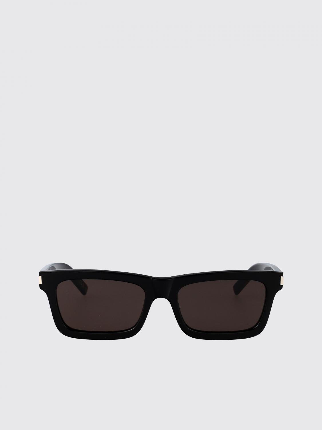SAINT LAURENT OCCHIALI DA SOLE: Occhiali da sole SL 461 Betty Saint Laurent in acetato , Nero - Img 2
