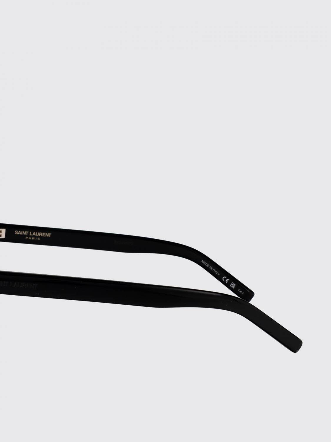 SAINT LAURENT OCCHIALI DA SOLE: Occhiali da sole SL 461 Betty Saint Laurent in acetato , Nero - Img 4