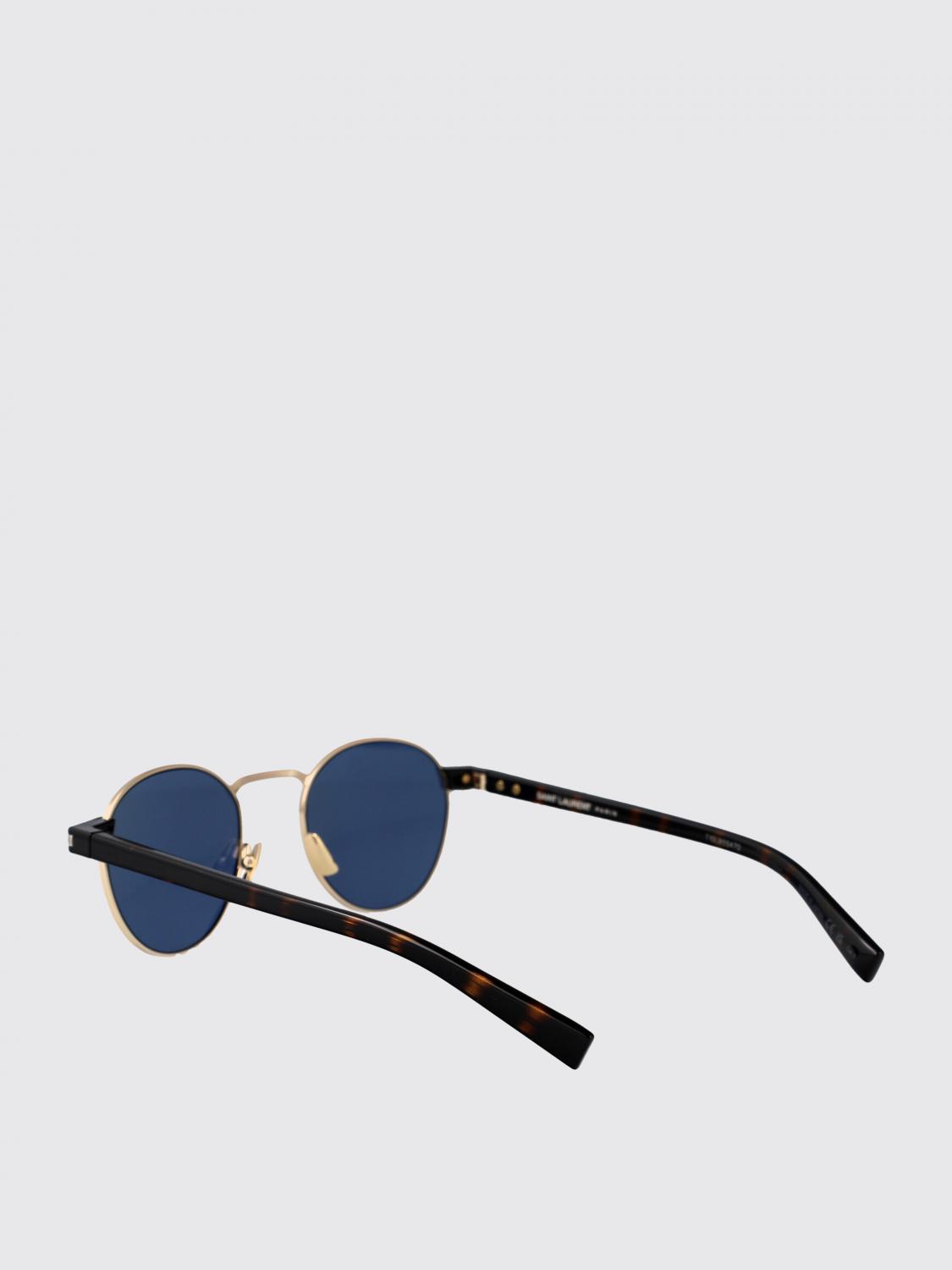 SAINT LAURENT LUNETTES DE SOLEIL: Lunettes de soleil homme Saint Laurent, Or - Img 3