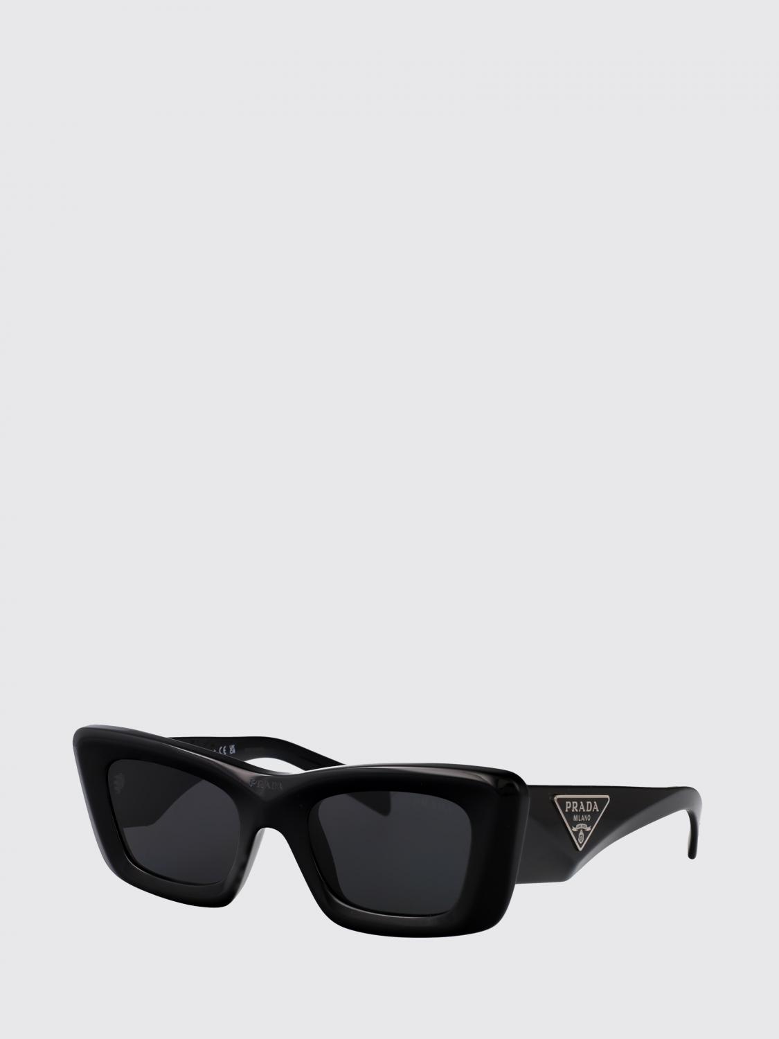 PRADA GAFAS DE SOL: Gafas de sol 0PR13ZS Prada de acetato, Negro - Img 1