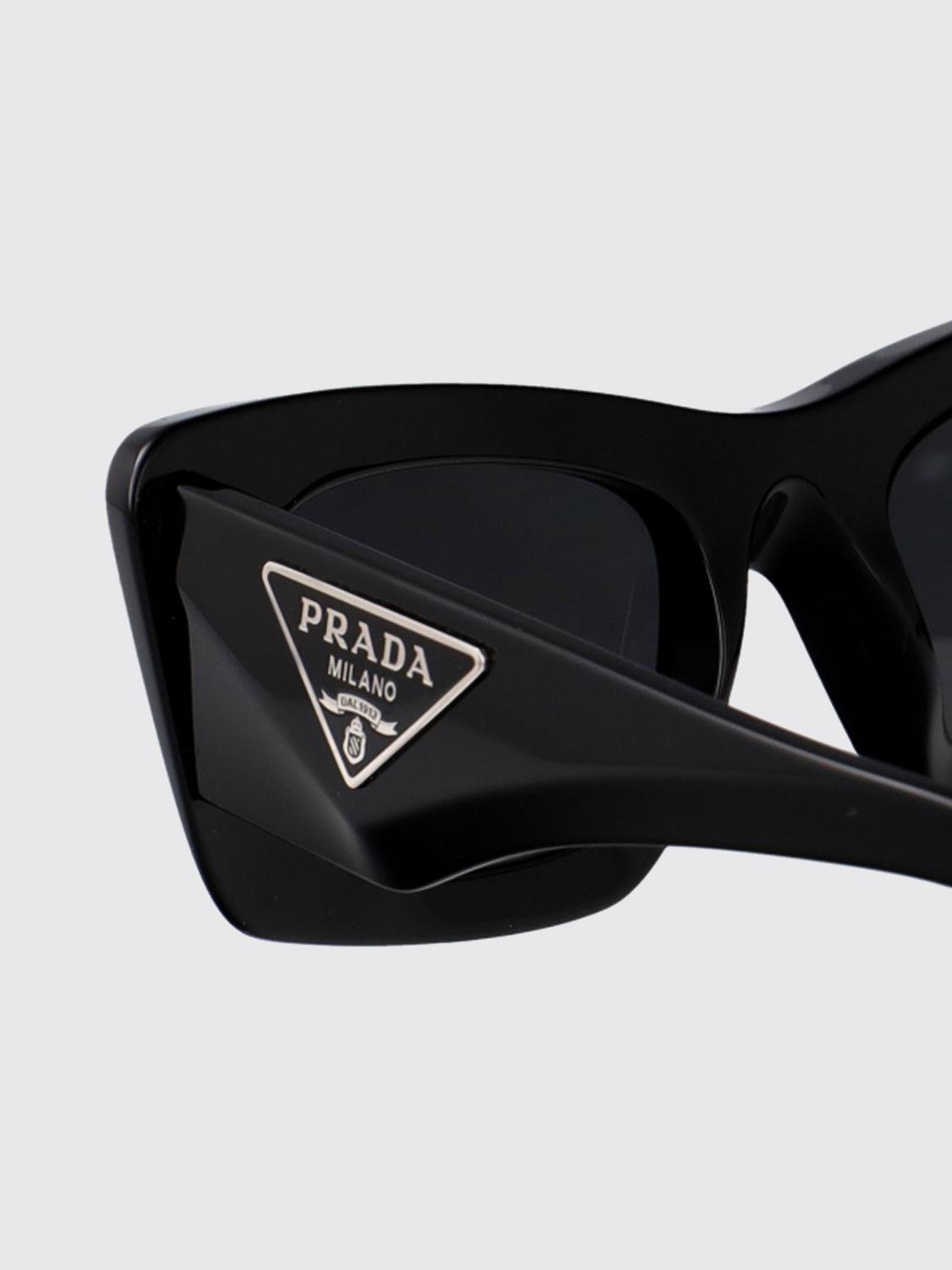 PRADA GAFAS DE SOL: Gafas de sol 0PR13ZS Prada de acetato, Negro - Img 4
