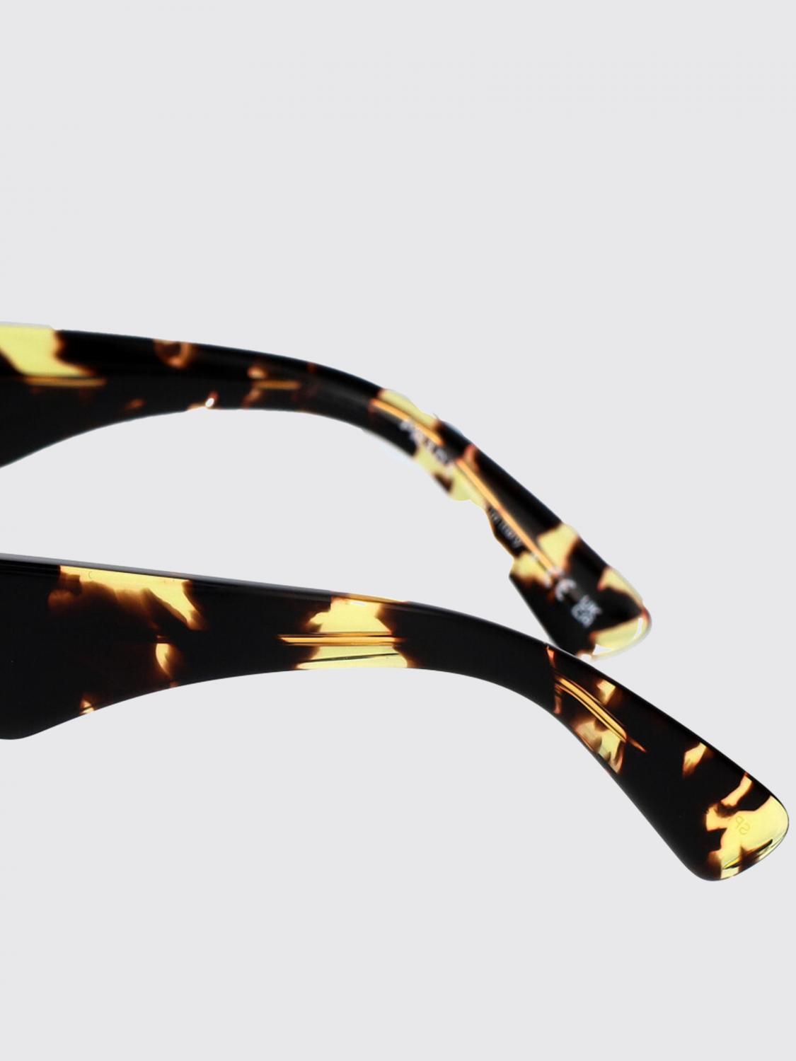 PRADA SUNGLASSES: 0PR25ZS Acetate Sunglasses Prada, Brown - Img 3