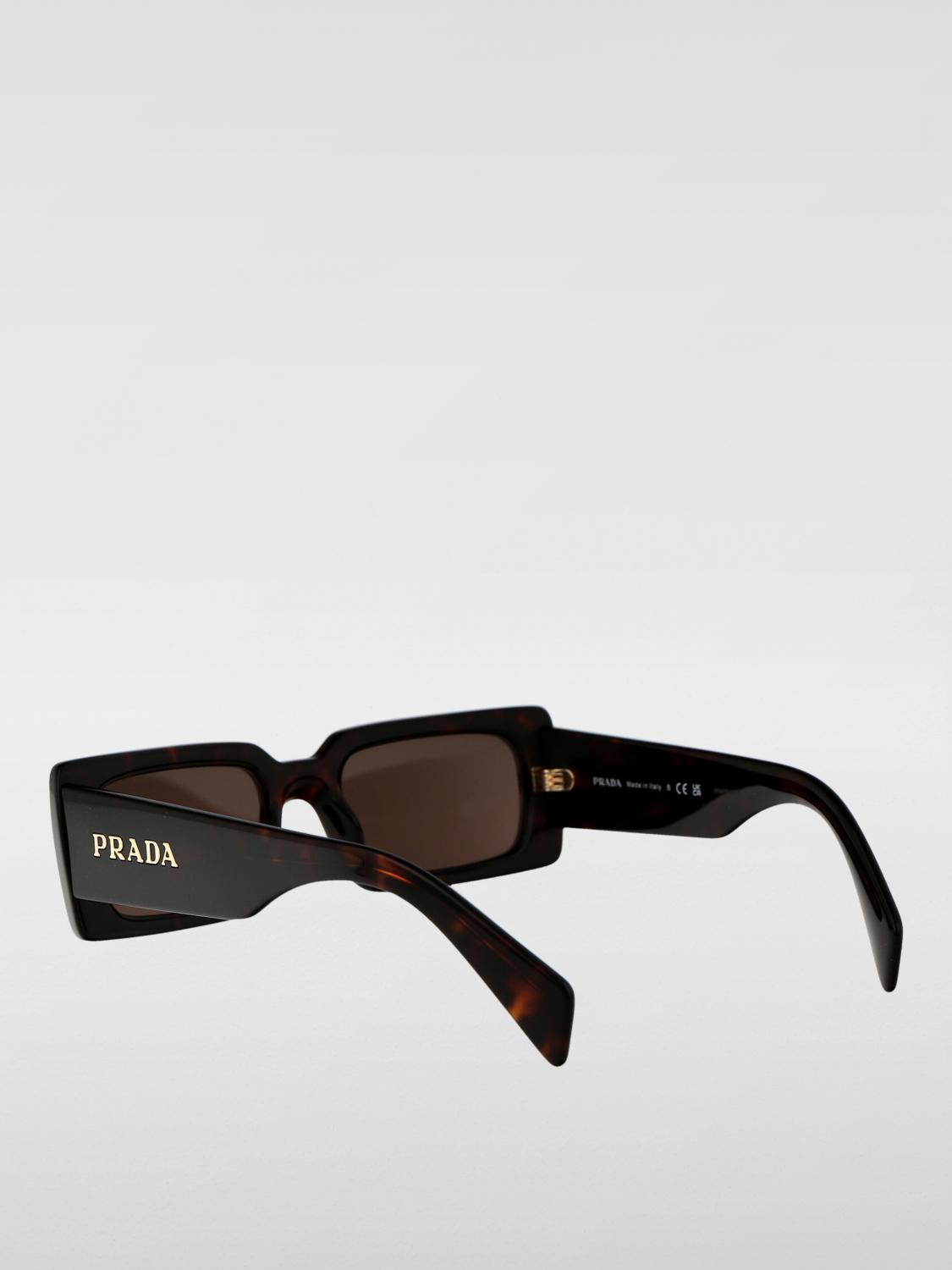 PRADA GAFAS DE SOL: Gafas de sol Prada de acetato, Marrón - Img 3