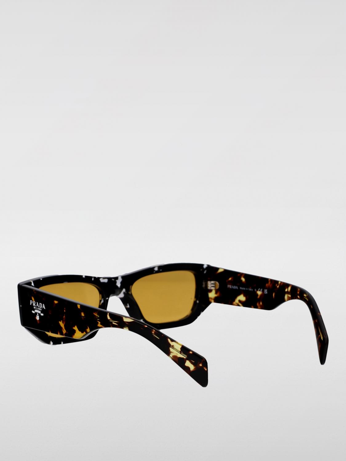 PRADA GAFAS DE SOL: Gafas de sol Prada de acetato, Marrón - Img 3