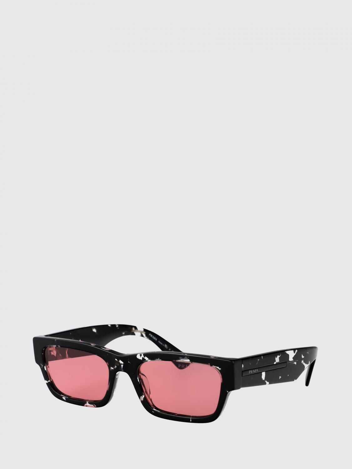 PRADA 선글라스: Prada 아세테이트 선글라스, 블랙 1 - Img 1