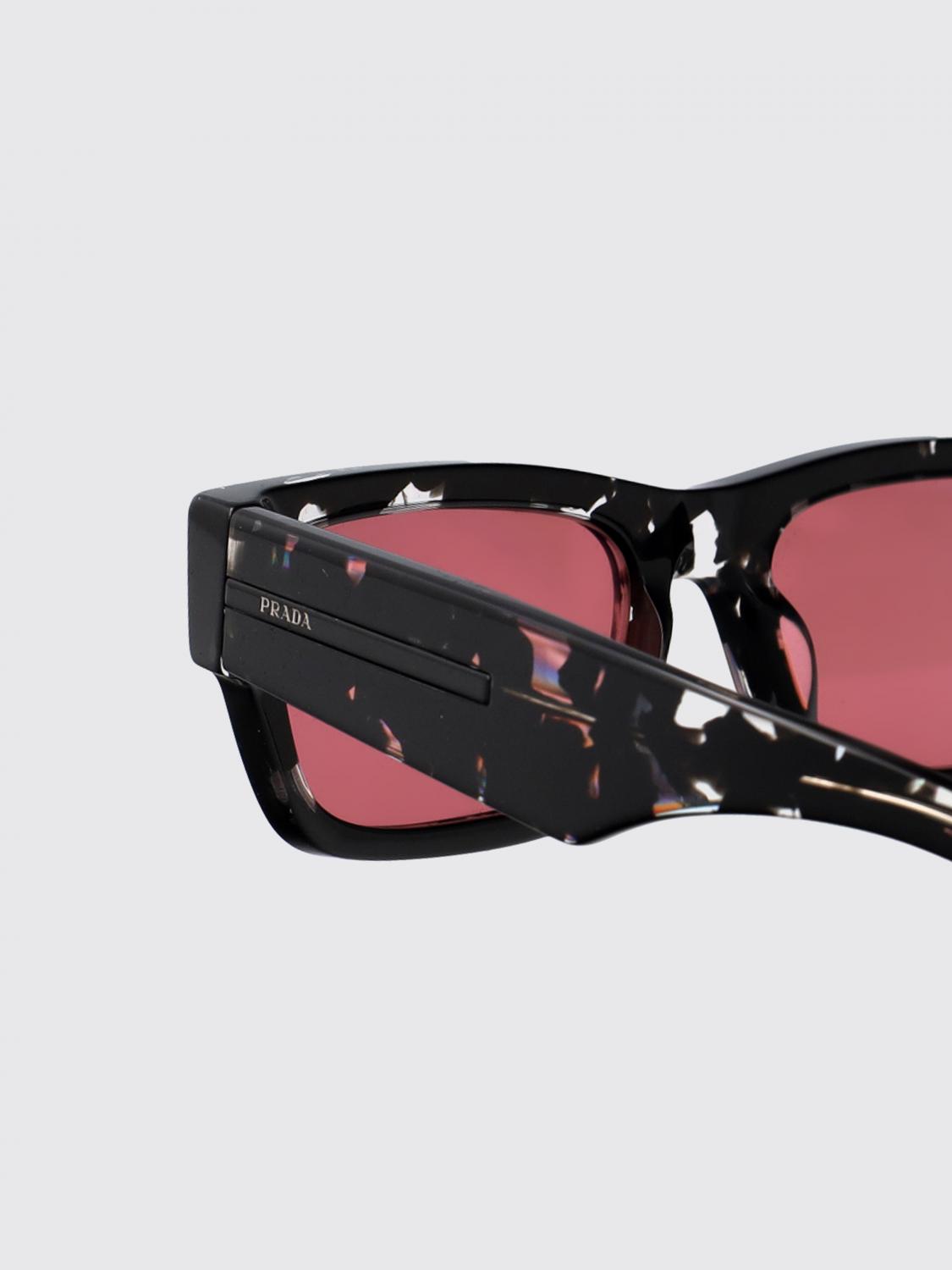 PRADA 선글라스: Prada 아세테이트 선글라스, 블랙 1 - Img 4