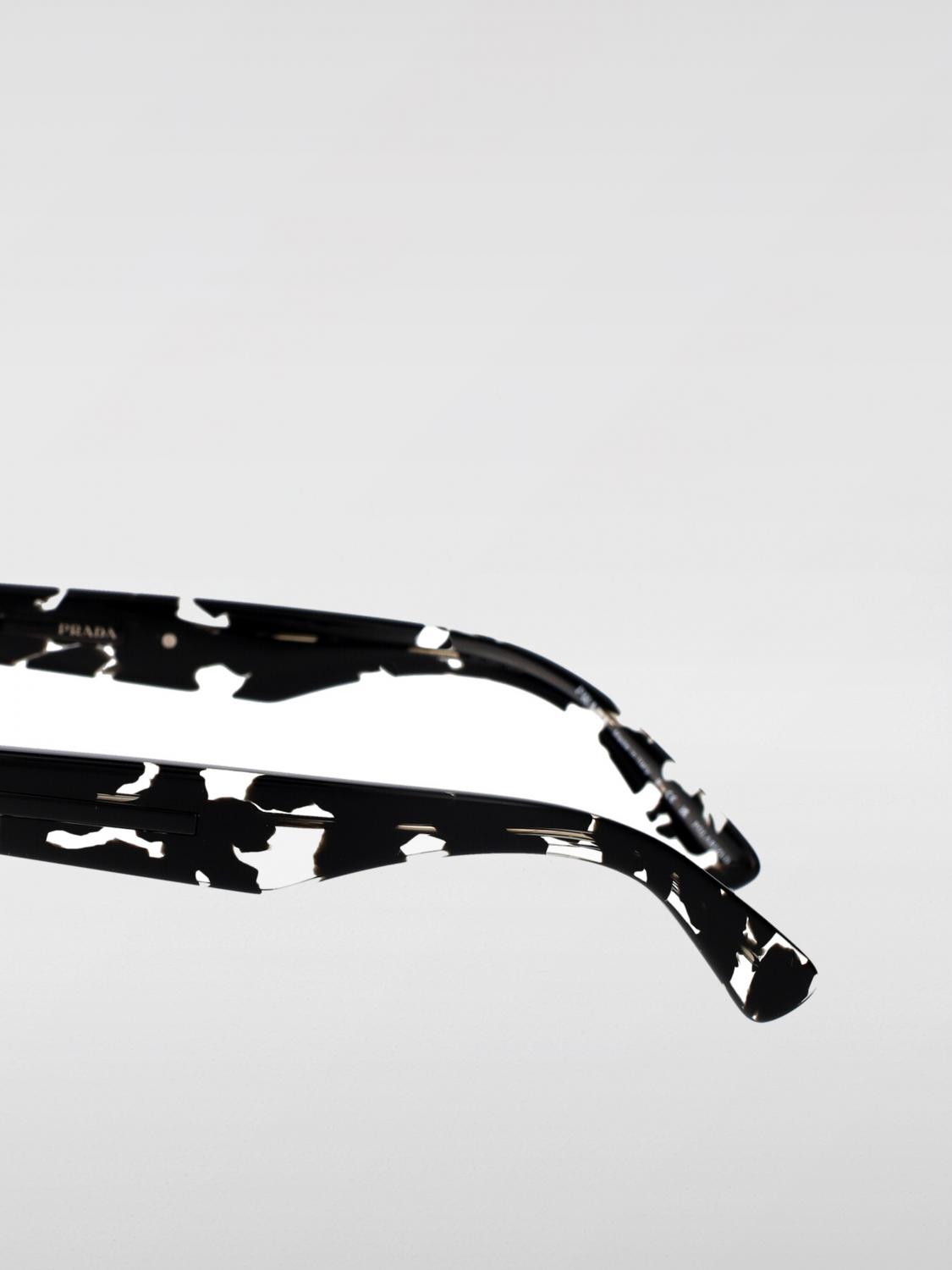 PRADA SUNGLASSES: Prada Acetate Sunglasses, Brown - Img 4
