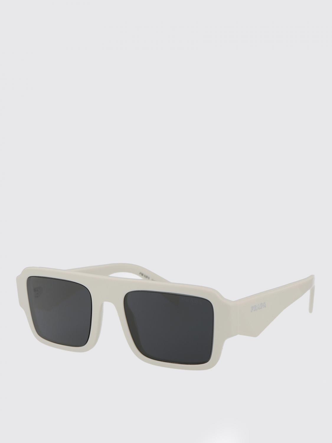 PRADA サングラス: Prada 0PRA05S アセテートサングラス, ホワイト - Img 1
