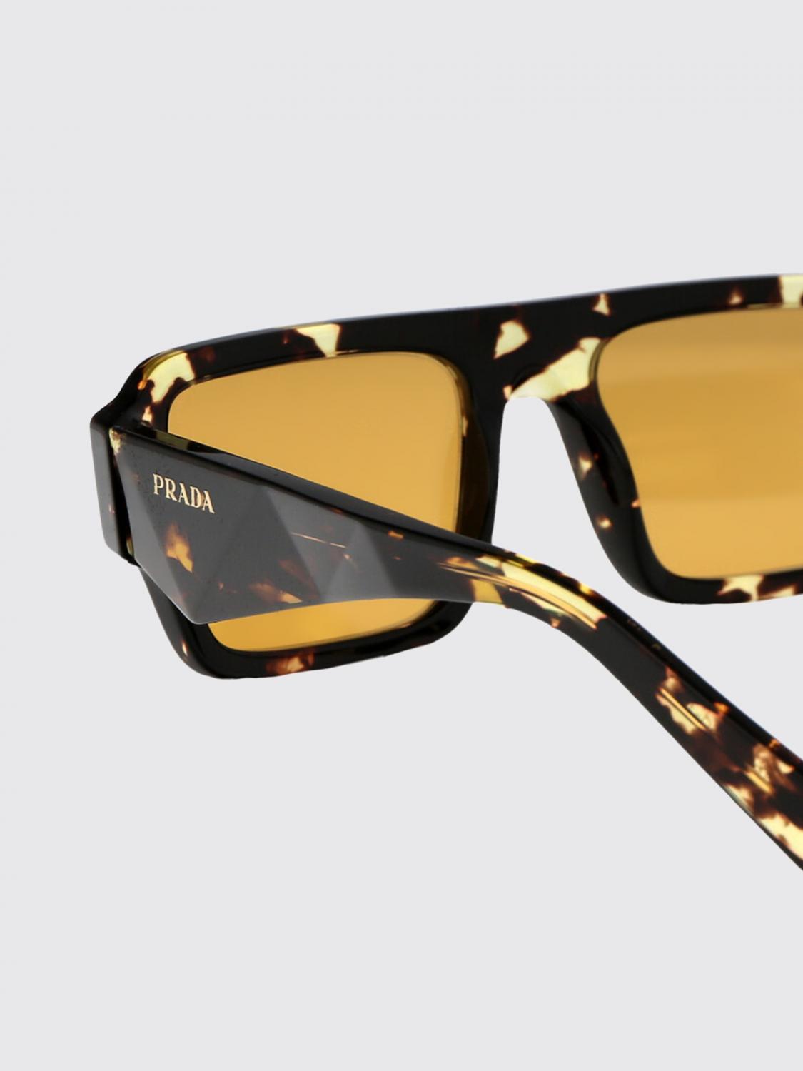PRADA 선글라스: Prada 0PRA05S 아세테이트 선글라스, 브라운 - Img 4