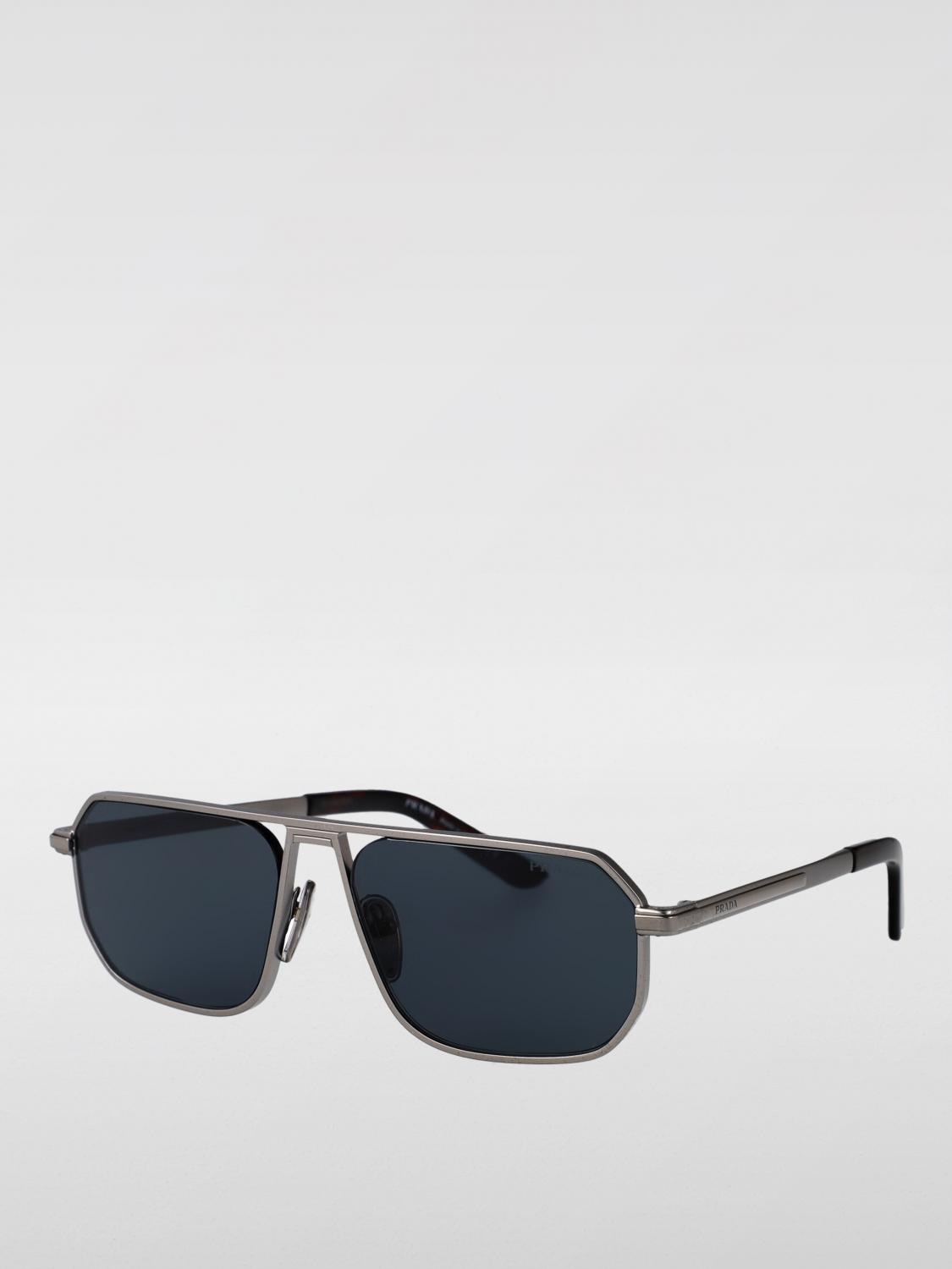 PRADA 선글라스: Prada 메탈 선글라스, 그레이 - Img 1
