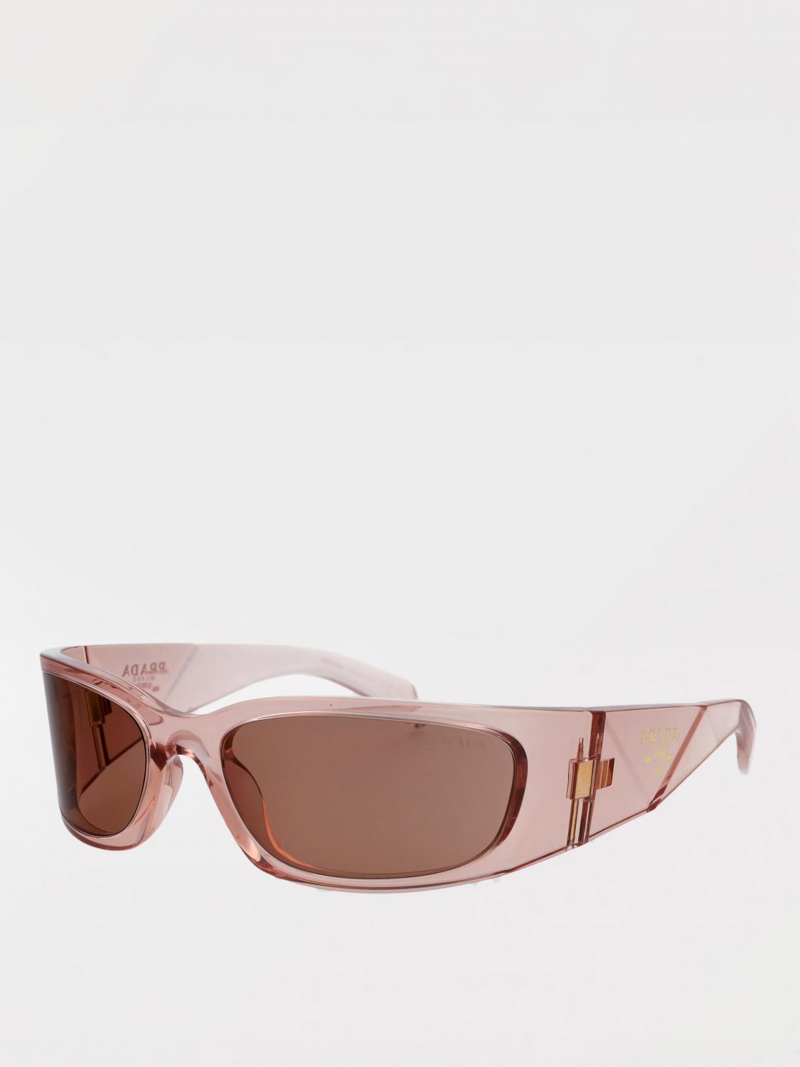 PRADA GAFAS DE SOL: Gafas de sol Prada de acetato, Naranja - Img 1