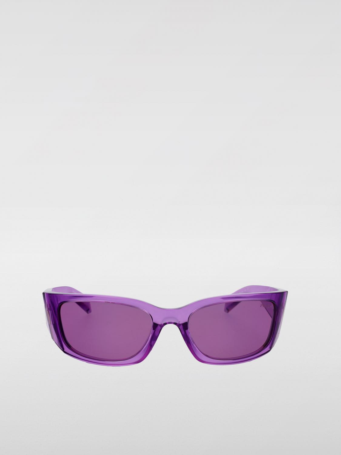 PRADA GAFAS DE SOL: Gafas de sol Prada de acetato, Trasparente - Img 2