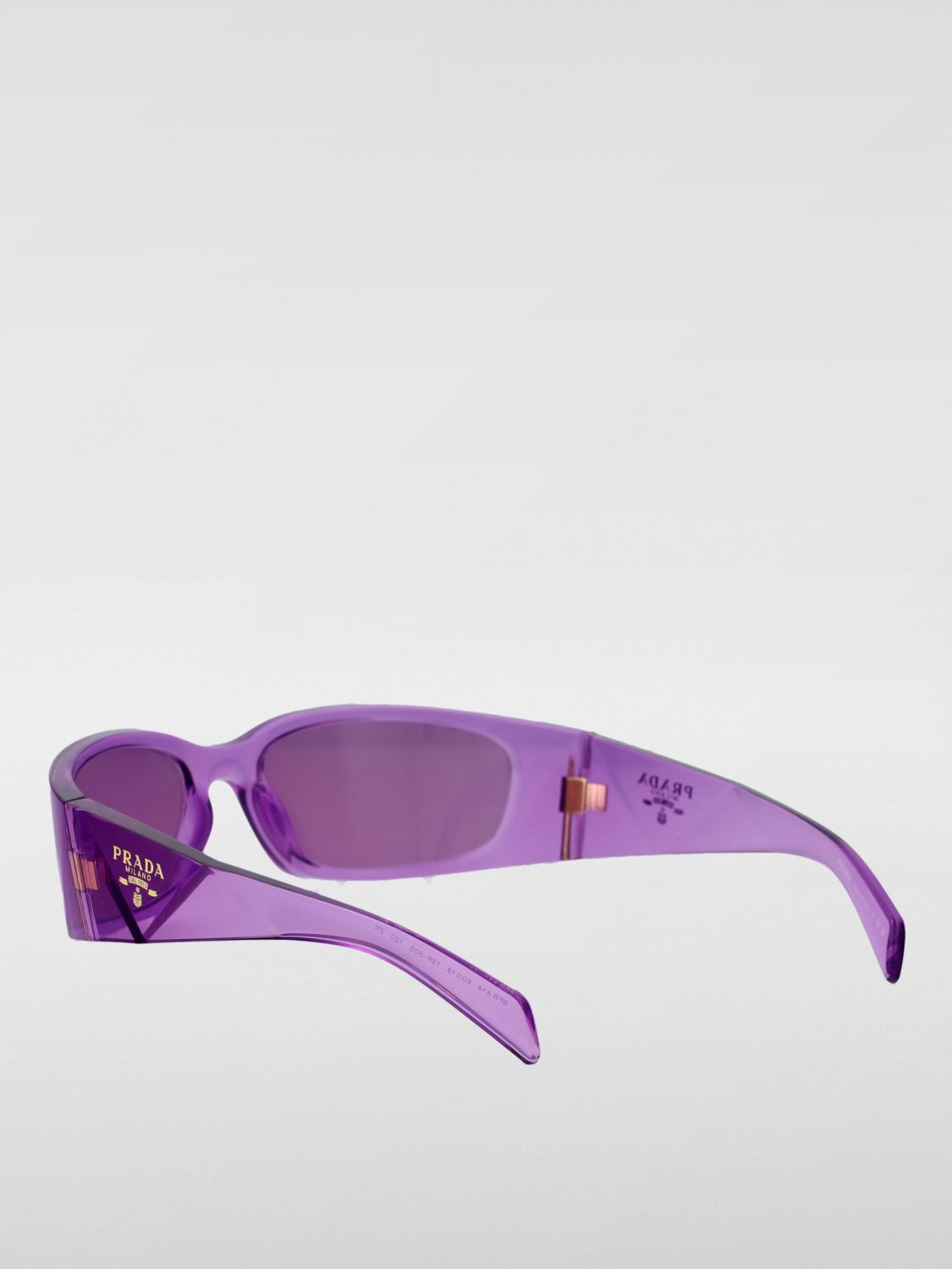 PRADA GAFAS DE SOL: Gafas de sol Prada de acetato, Trasparente - Img 3