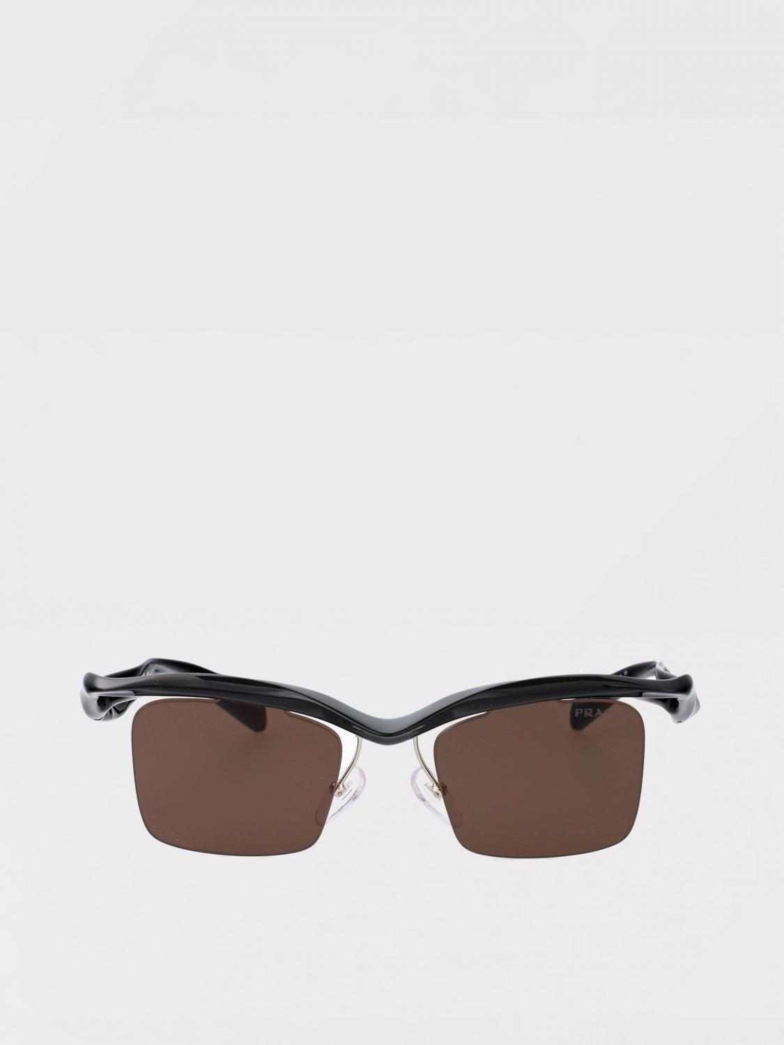 PRADA サングラス: Prada PR A15S アセテートサングラス, ブラック - Img 2