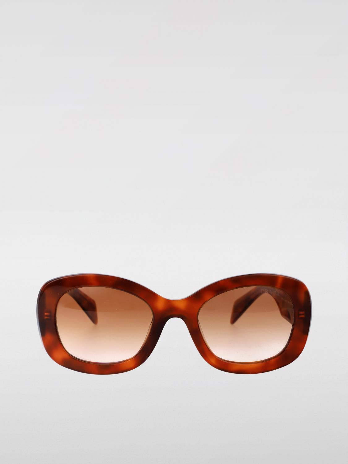 PRADA サングラス: Prada アセテートサングラス, ブラウン - Img 2