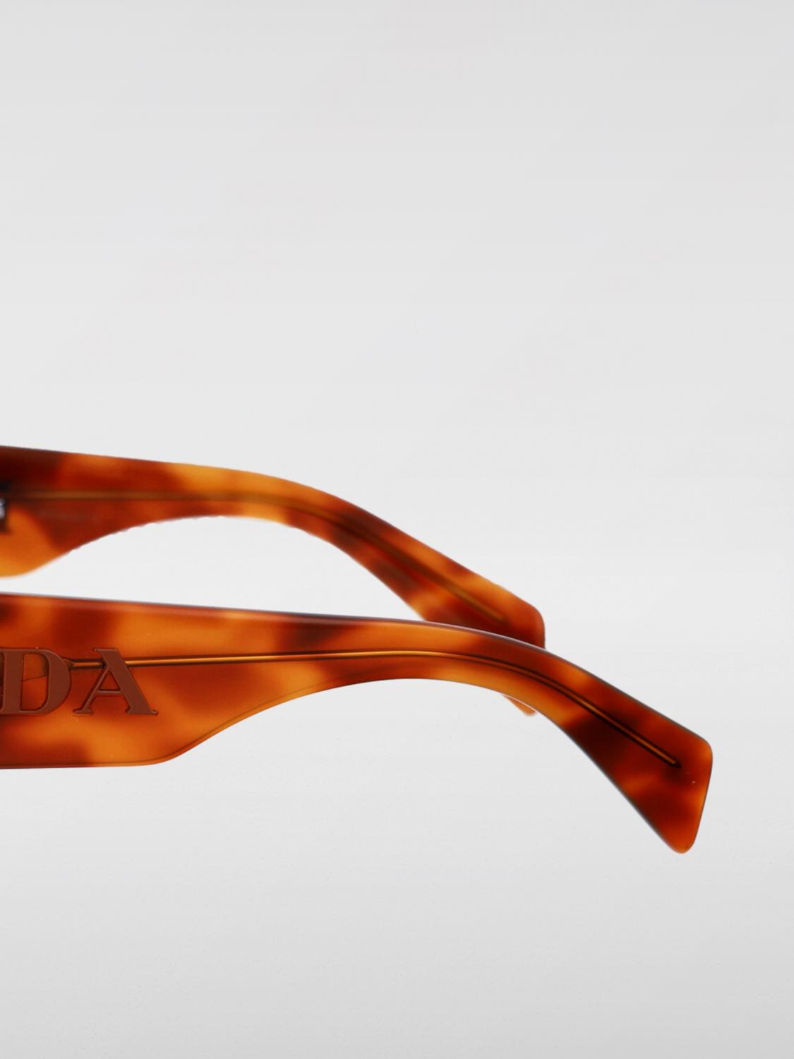 PRADA サングラス: Prada アセテートサングラス, ブラウン - Img 4