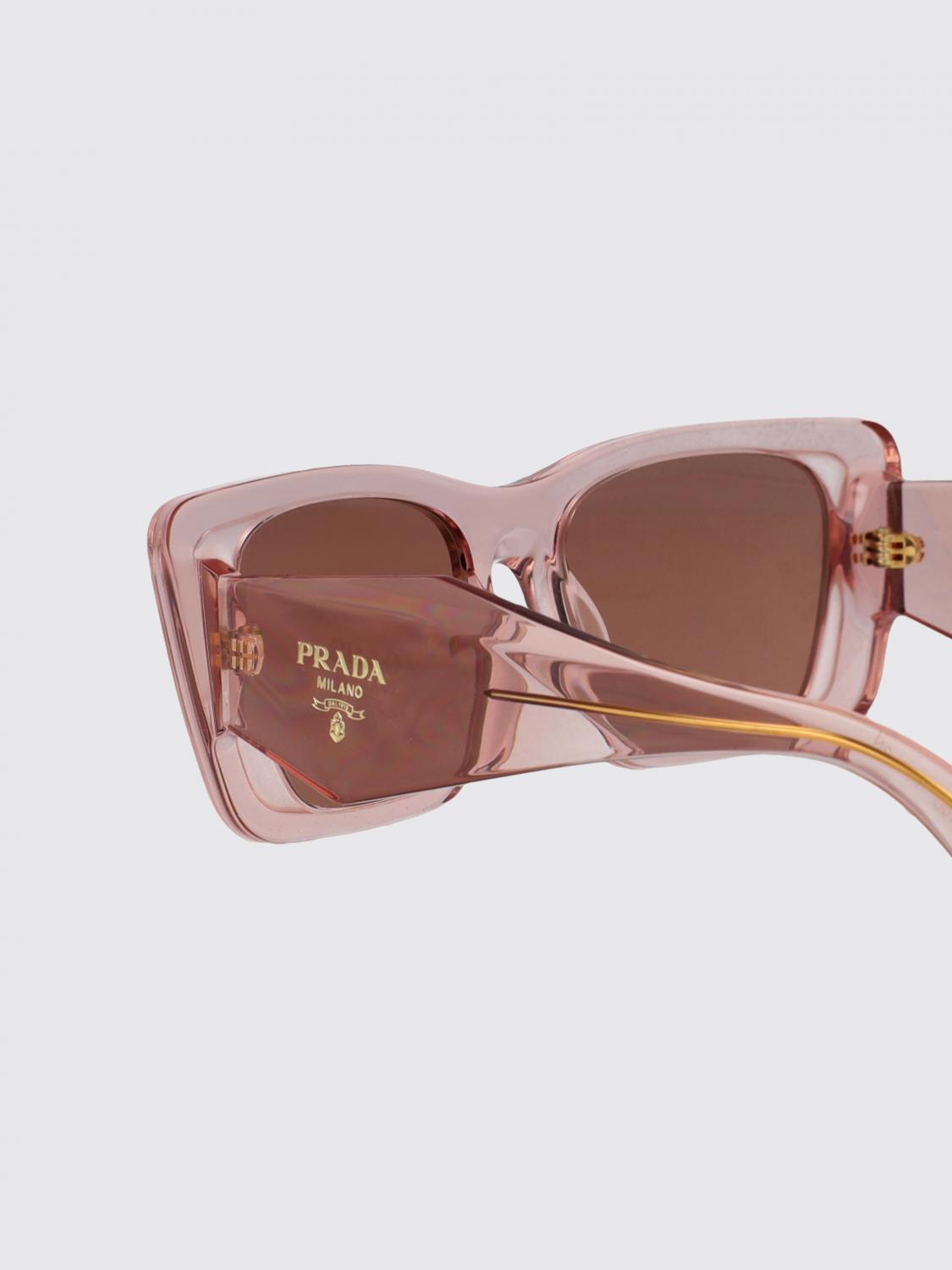 PRADA GAFAS DE SOL: Gafas de sol Prada de acetato, Naranja - Img 3