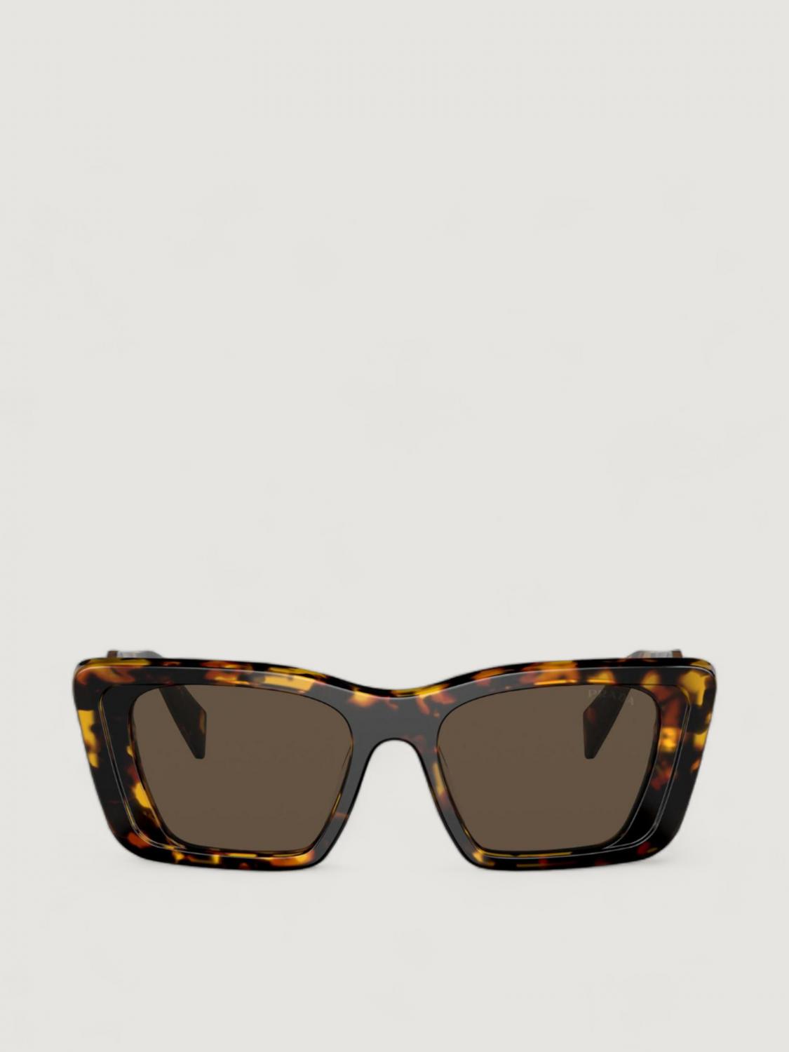 PRADA GAFAS DE SOL: Gafas de sol Prada de acetato, Marrón - Img 2