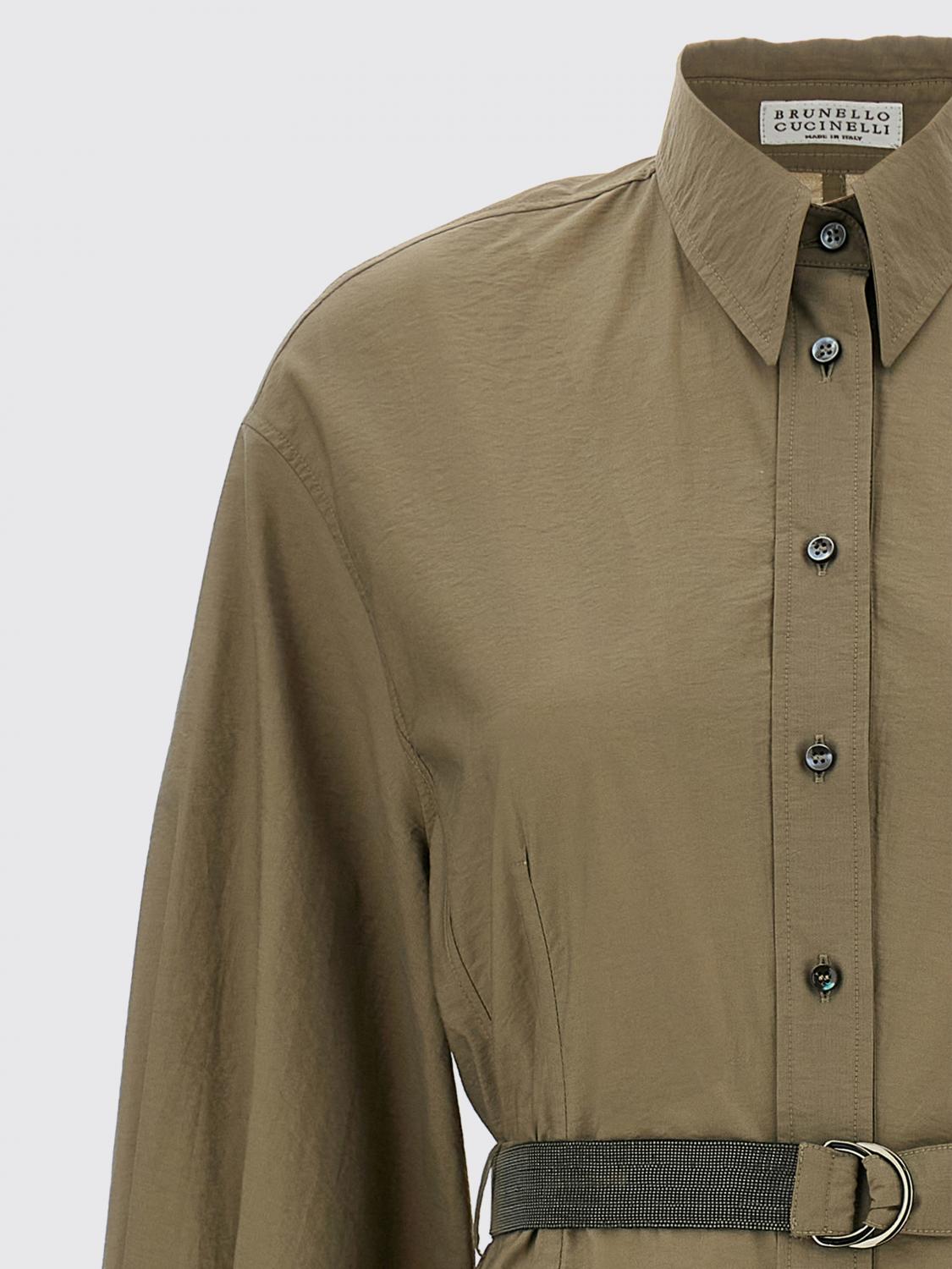 BRUNELLO CUCINELLI KLEID: Kleider damen Brunello Cucinelli, Yellow Cream - Img 3