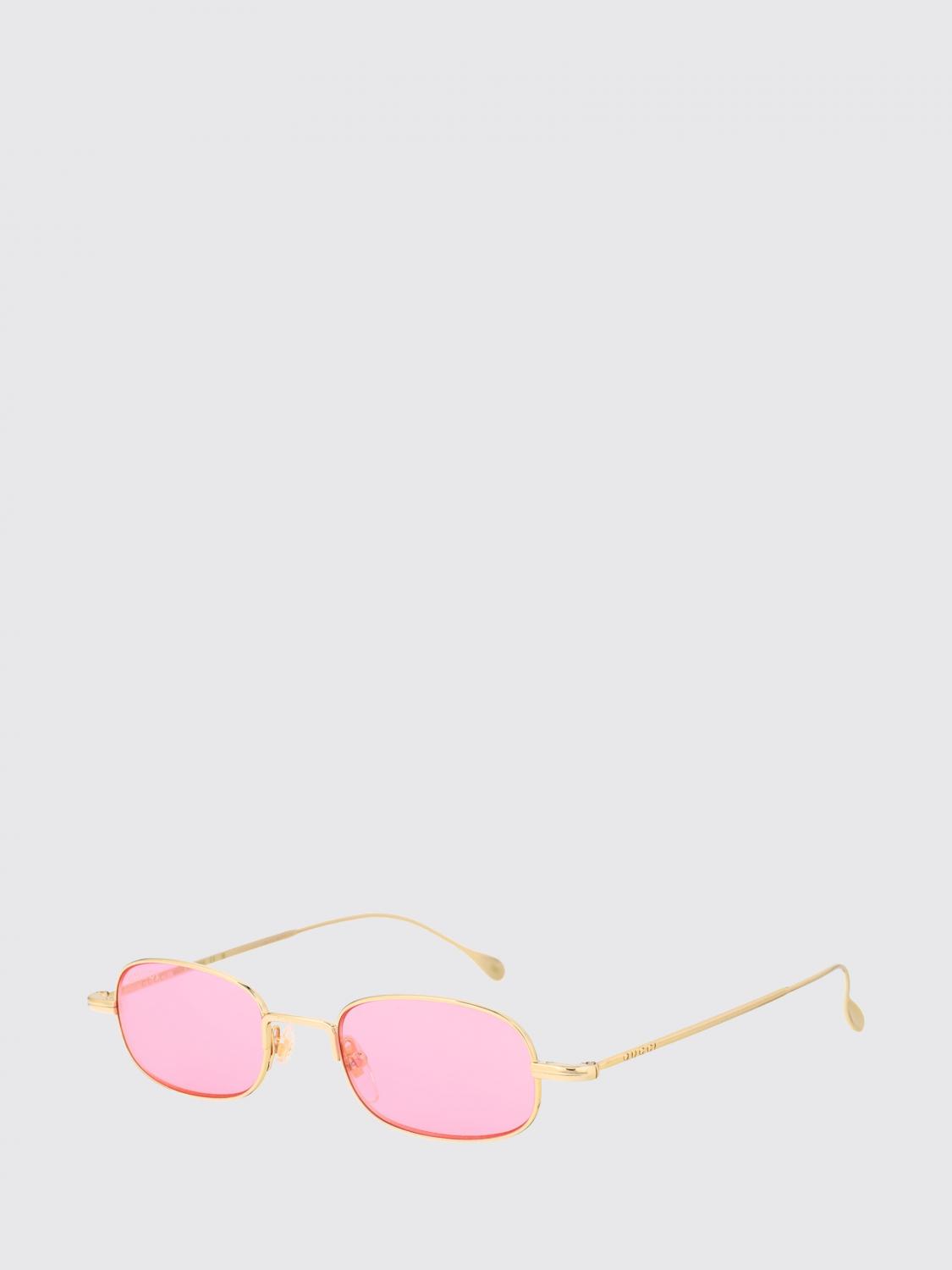 GUCCI SUNGLASSES: Sunglasses men Gucci, Gold - Img 1