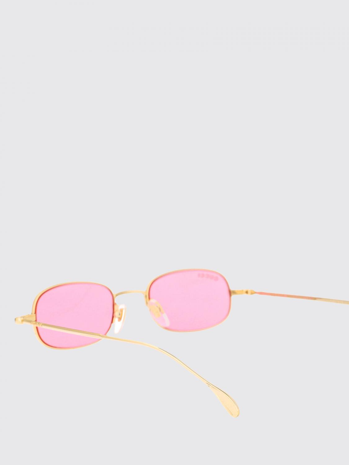 GUCCI SUNGLASSES: Sunglasses men Gucci, Gold - Img 3