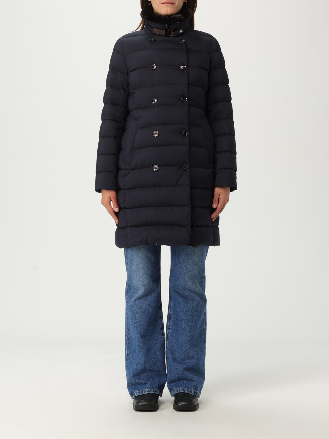 MOORER JACKE: Mantel damen Moorer, Navy - Img 1