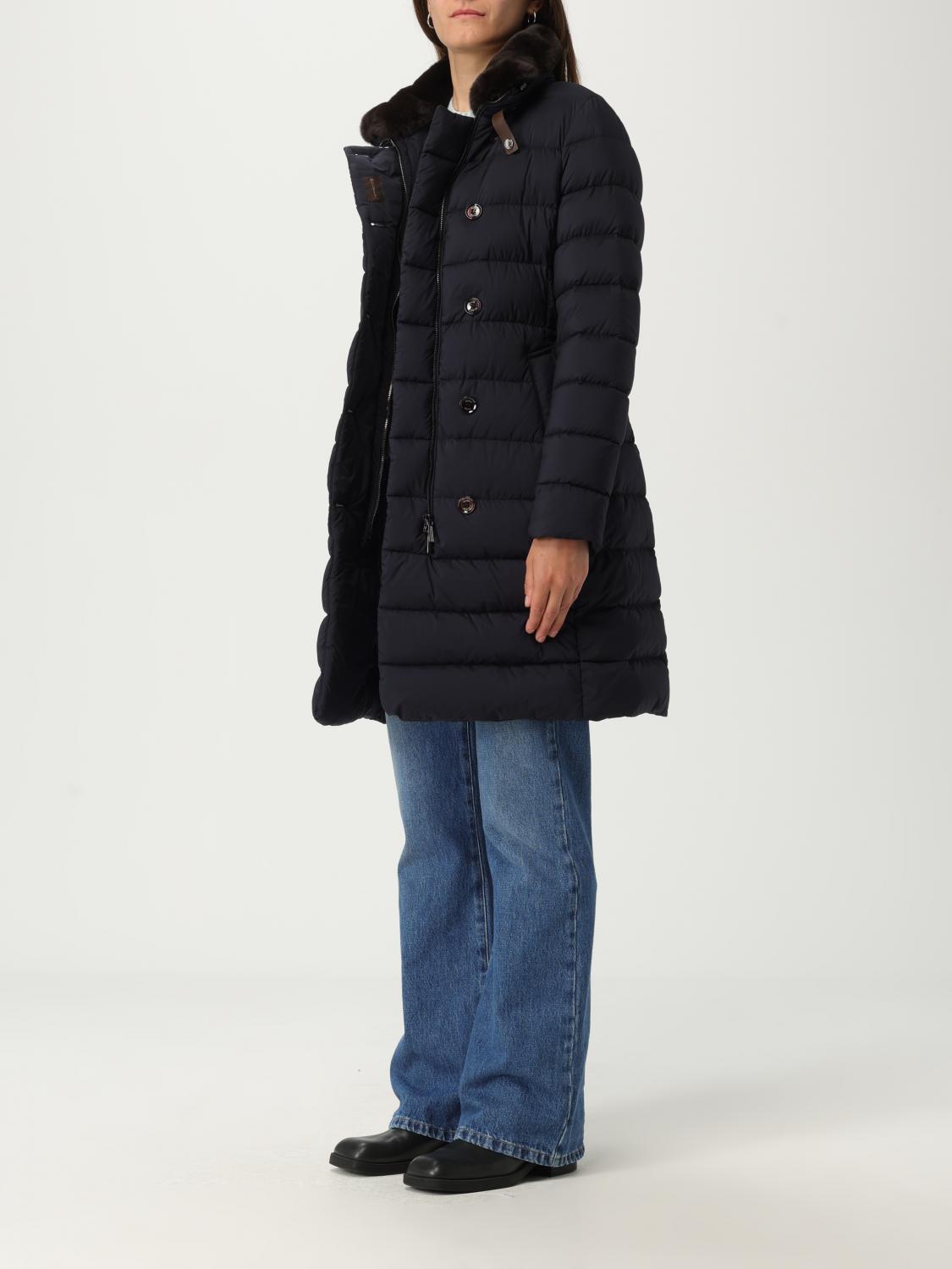 MOORER JACKE: Mantel damen Moorer, Navy - Img 3