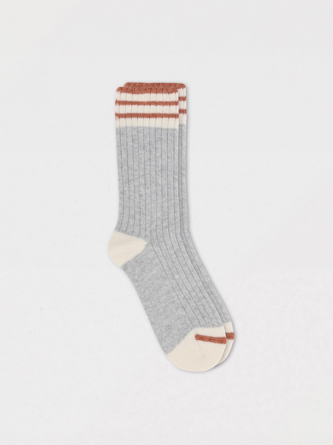 BRUNELLO CUCINELLI SOCKS: Socks men Brunello Cucinelli, Grey - Img 1