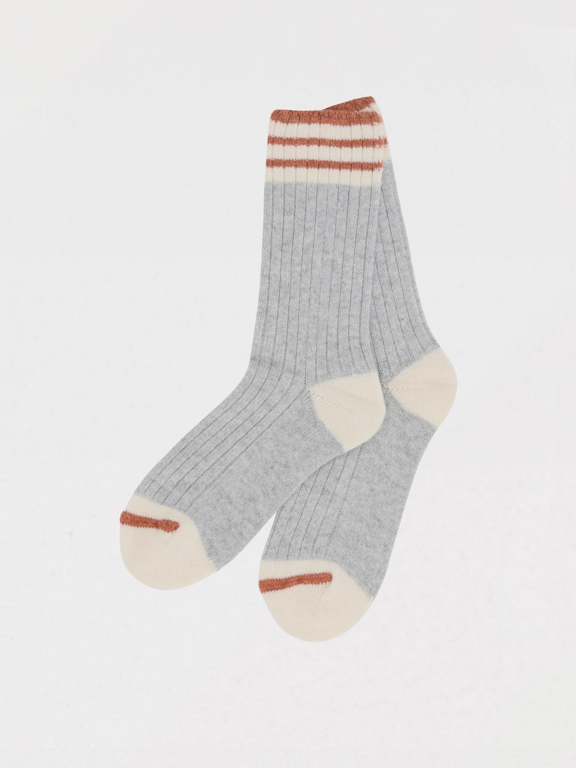 BRUNELLO CUCINELLI SOCKS: Socks men Brunello Cucinelli, Grey - Img 2