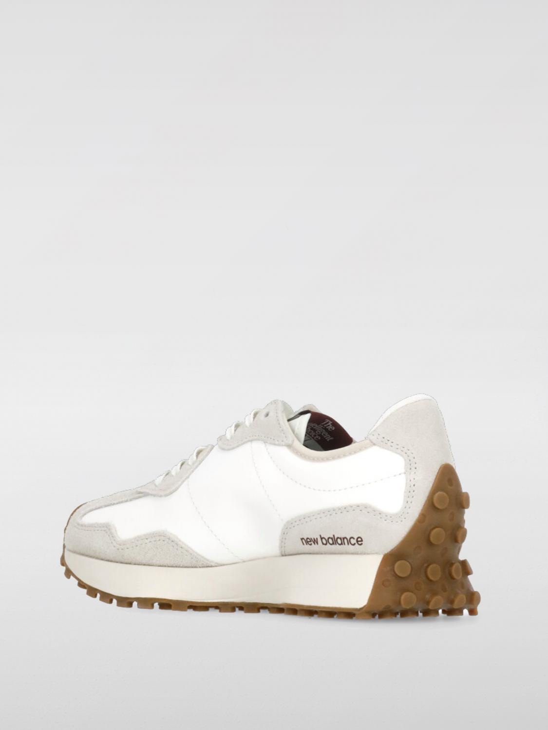 NEW BALANCE SNEAKERS: Sneakers 327 New Balance in pelle , Avorio - Img 3