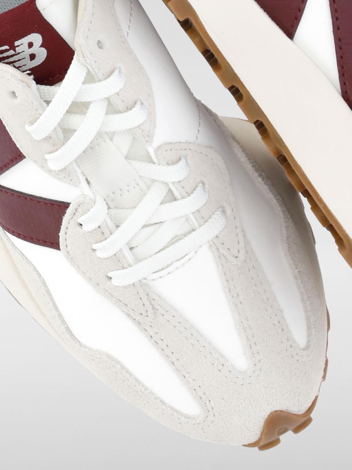 NEW BALANCE SNEAKERS: Sneakers 327 New Balance in pelle , Avorio - Img 4