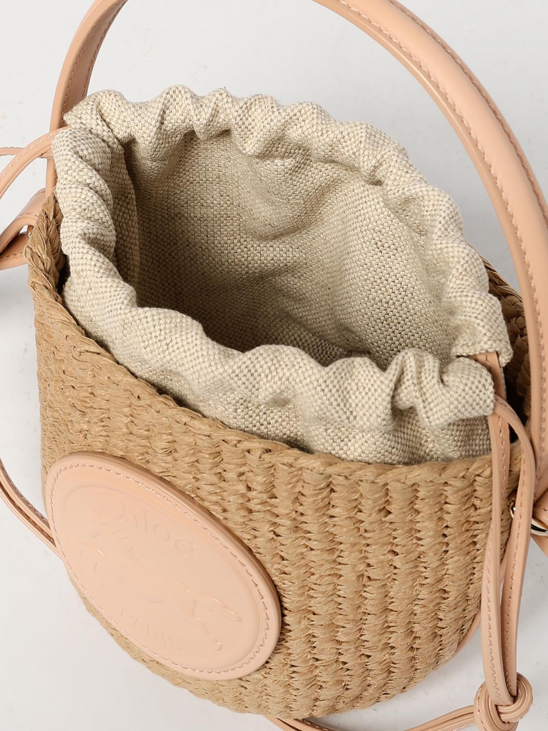CHLOÉ MINI BOLSO: Bandolera mujer ChloÉ, Albaricoque - Img 5